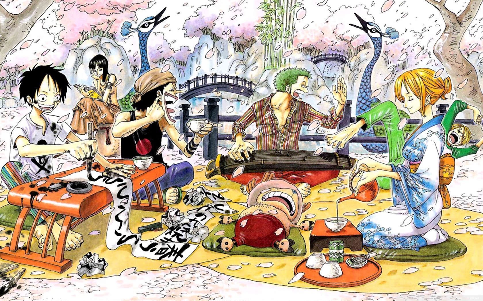 One Piece Ultra HD Desktop Background Wallpaper for 4K UHD TV, Tablet