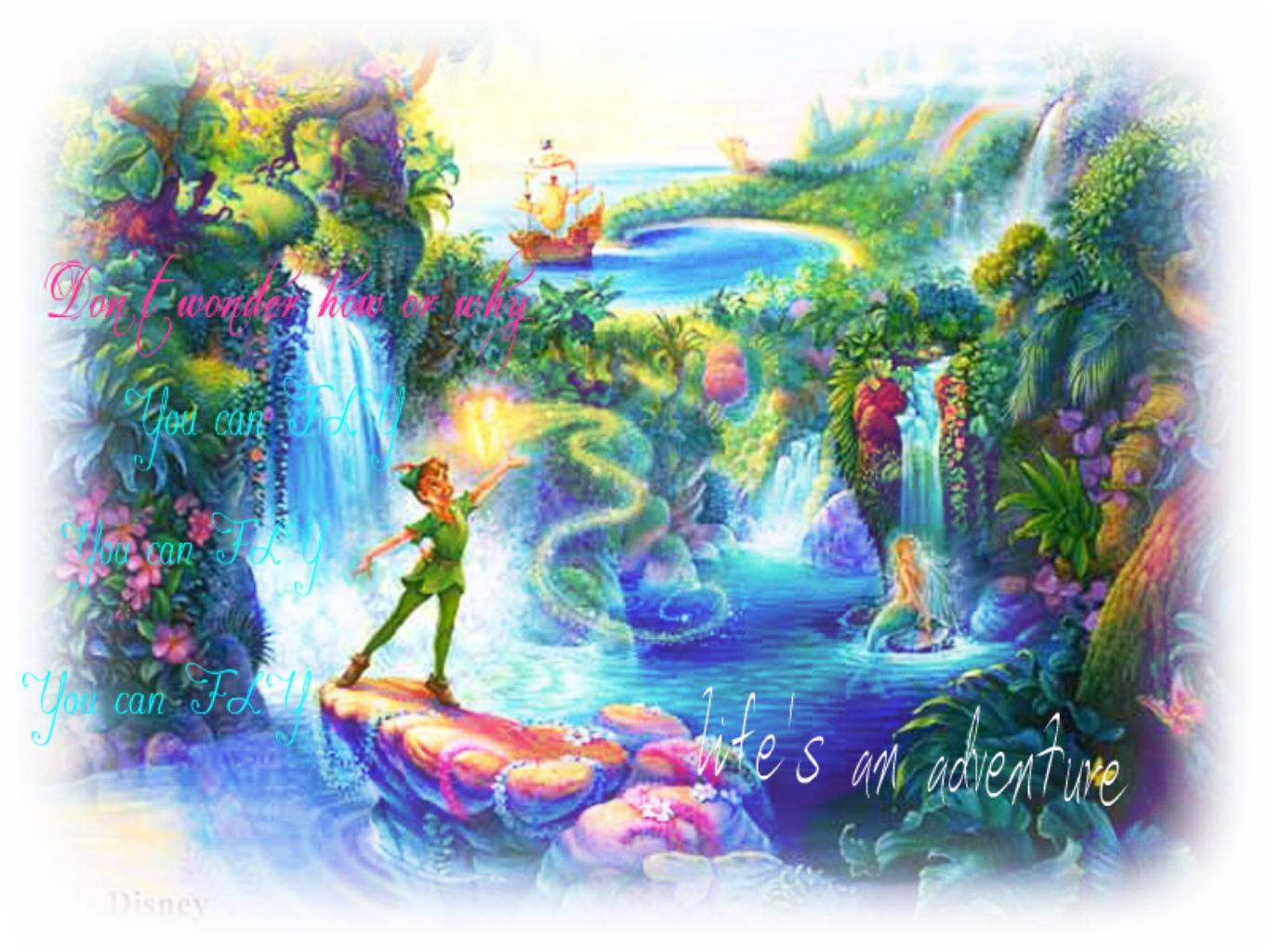 Disney Quotes Peter Pan Wallpaper. QuotesGram