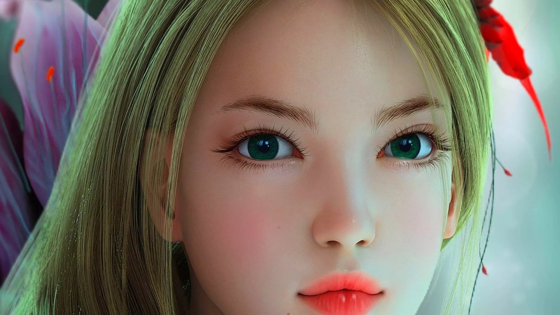 3D Girl Wallpaper