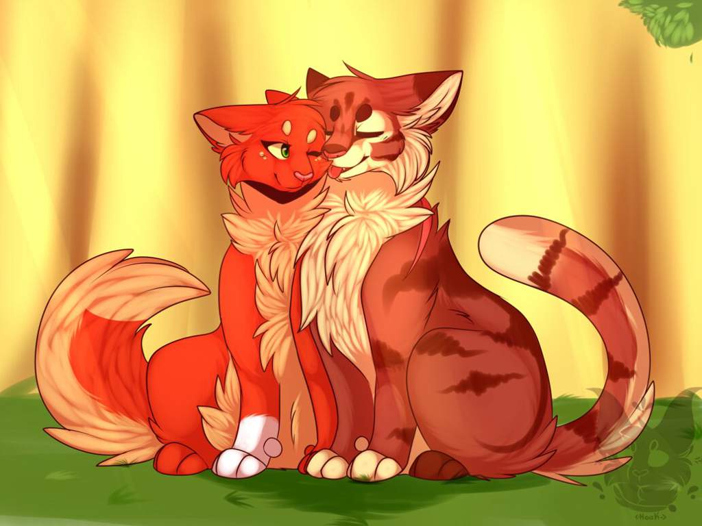 Squirrelflight and Brambleclaw