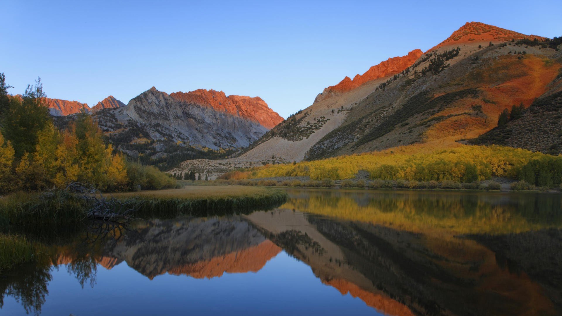 Autumn north California Sierra wallpaperx1080