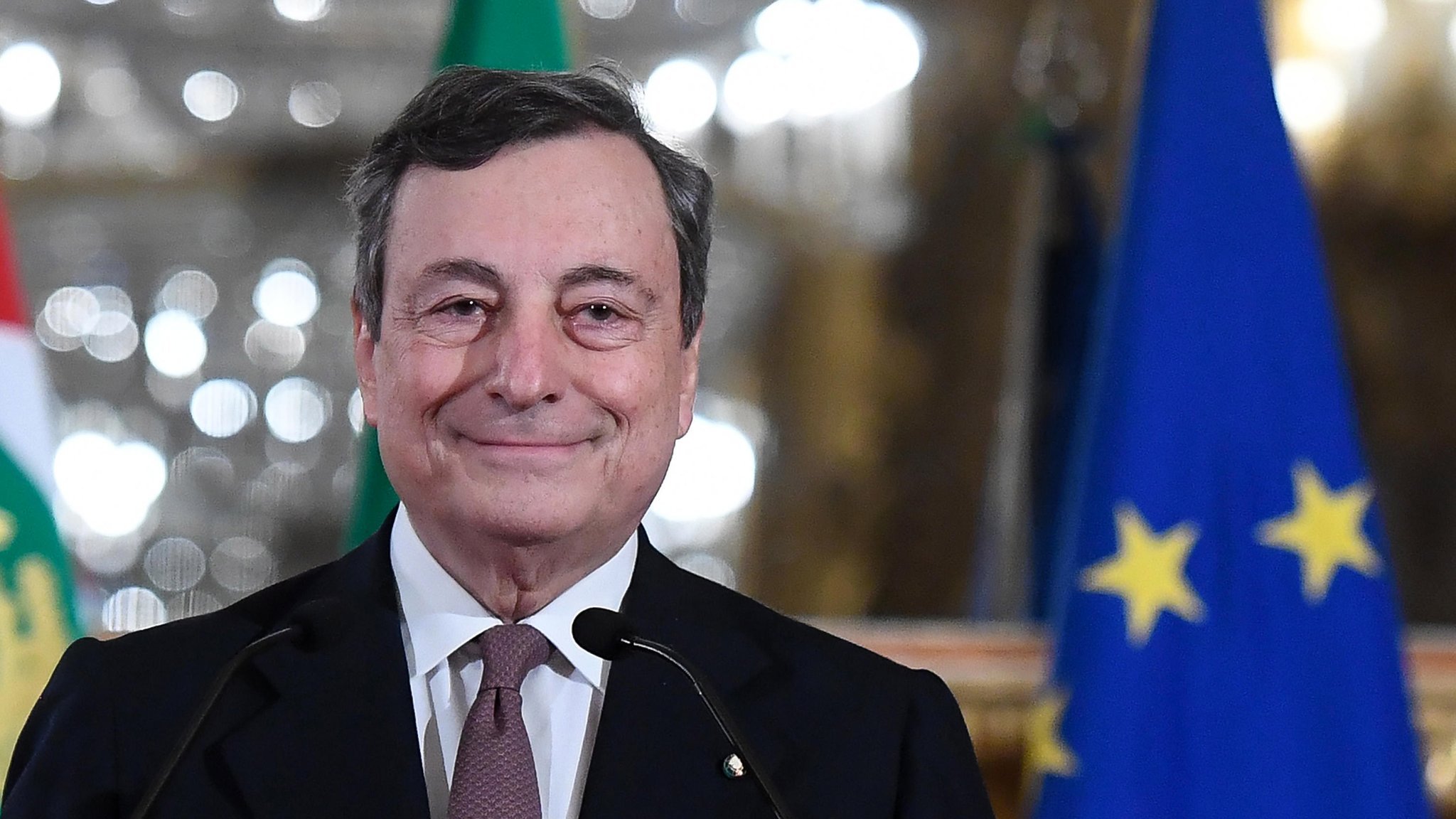 Mario Draghi sworn in as Italy's new prime minister