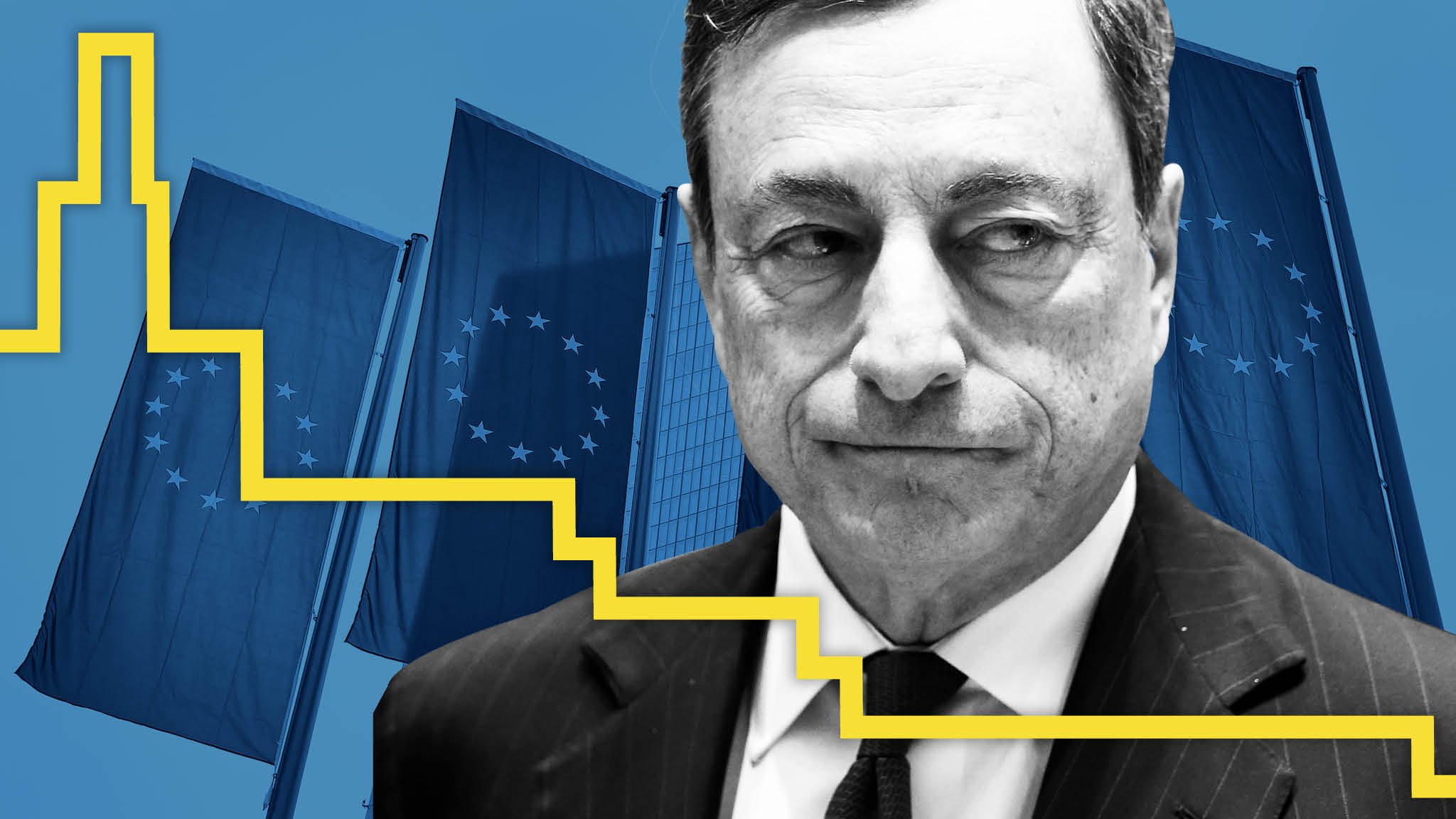 How Mario Draghi brought determination to calm market turmoil