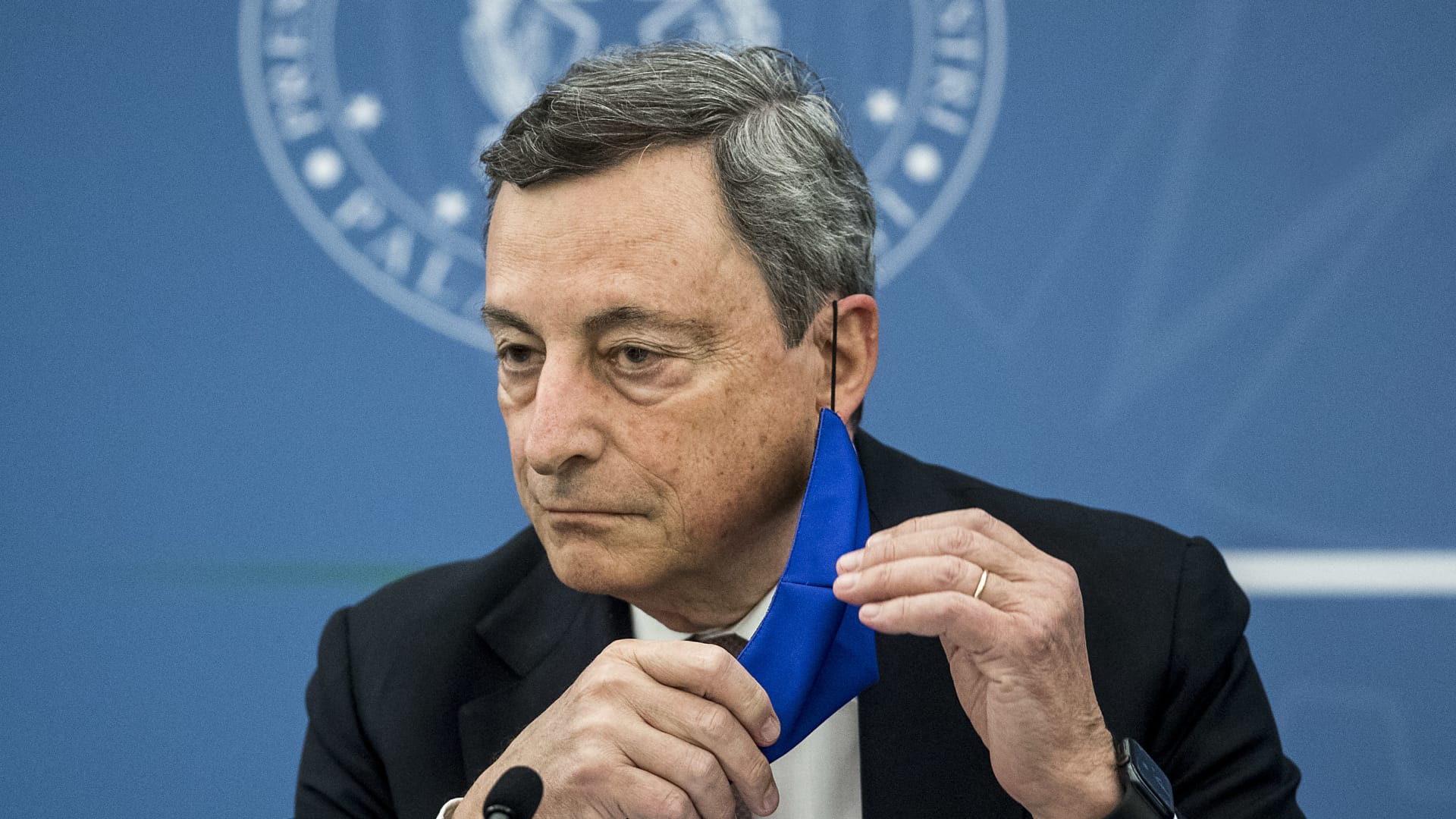 Italian Prime Minister Mario Draghi says he will resign