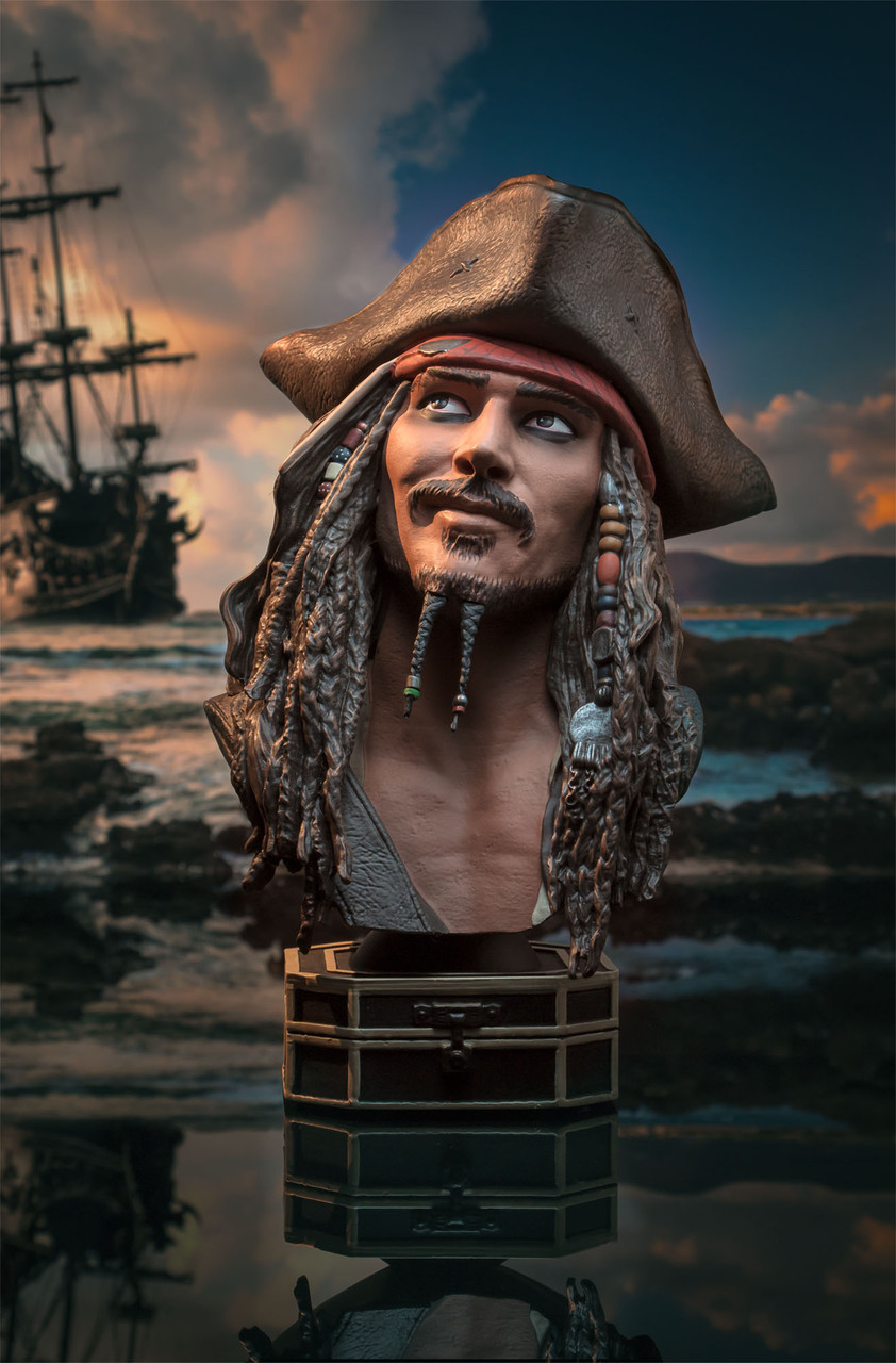 Jack Sparrow Legends In 3 Dimensions Bust