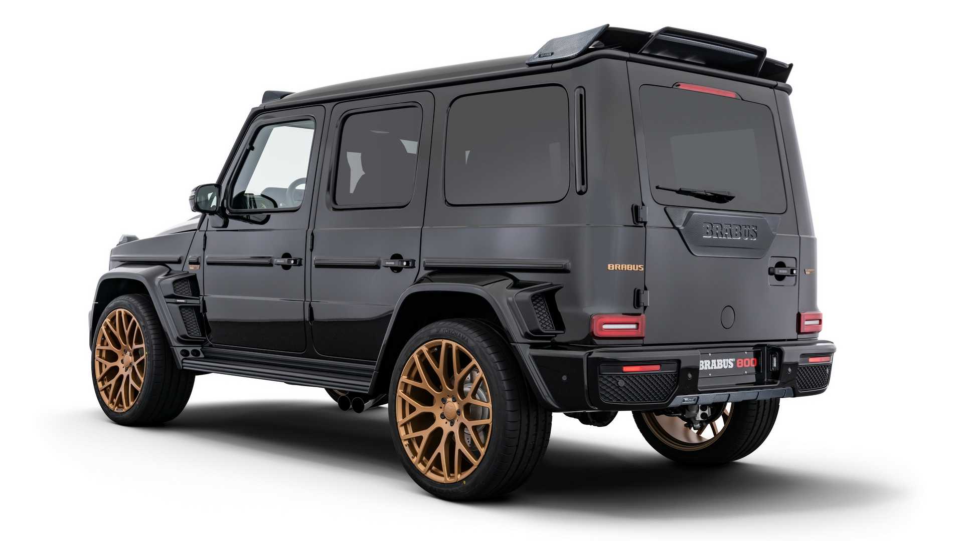 Brabus Goes Black And Gold With Mercedes AMG G63