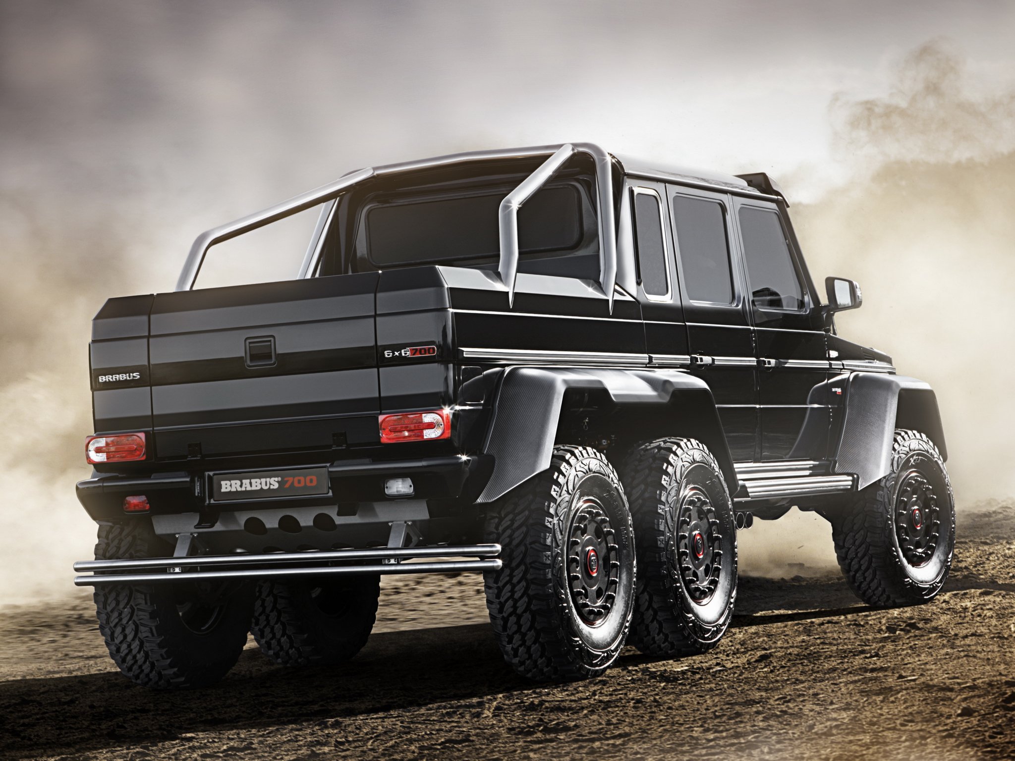 Brabus Mercedes Benz G63 AMG 6x6 W463 suv custom offroad tuning pickup g wallpaperx1536