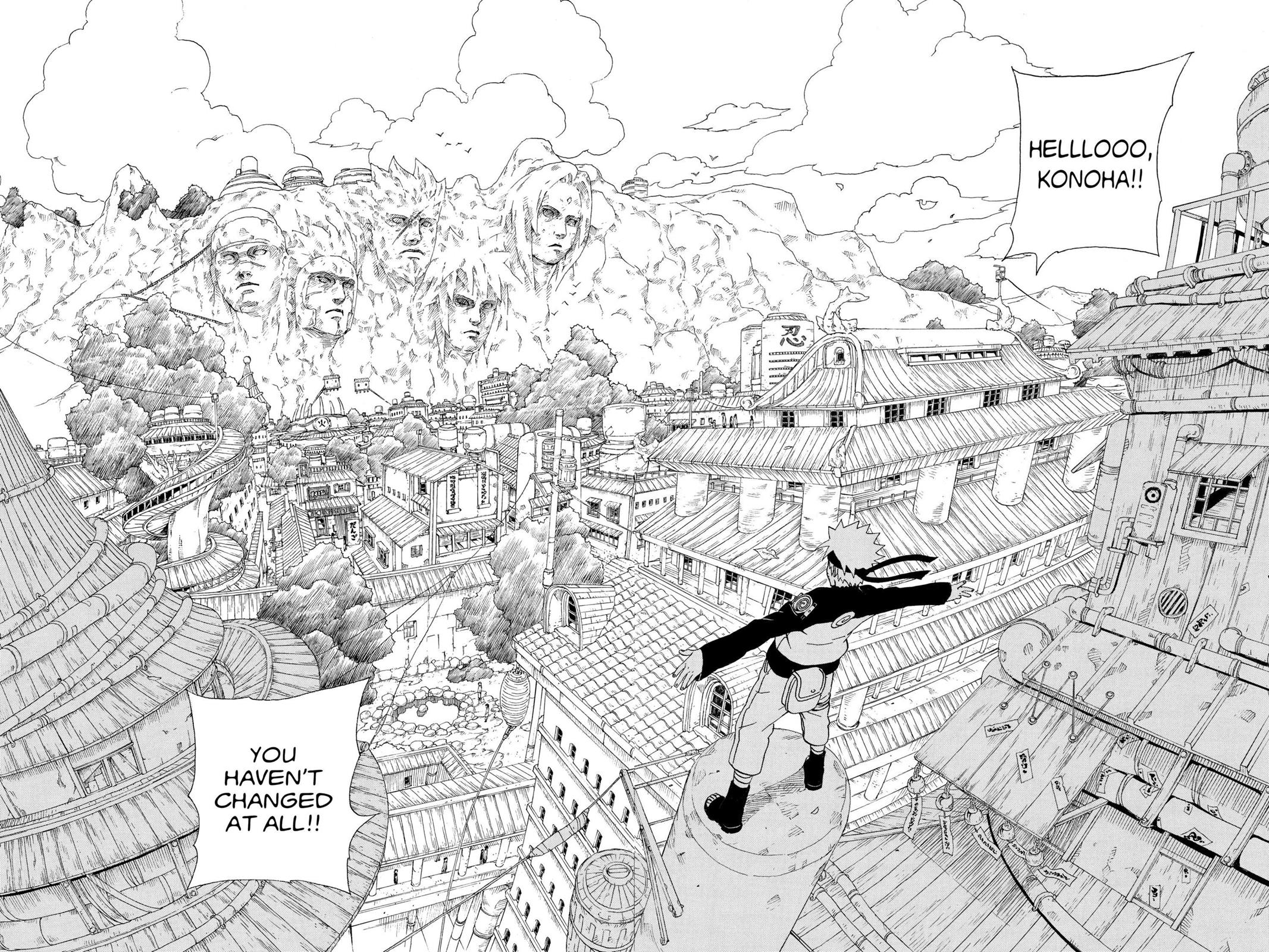 Naruto best manga panels.