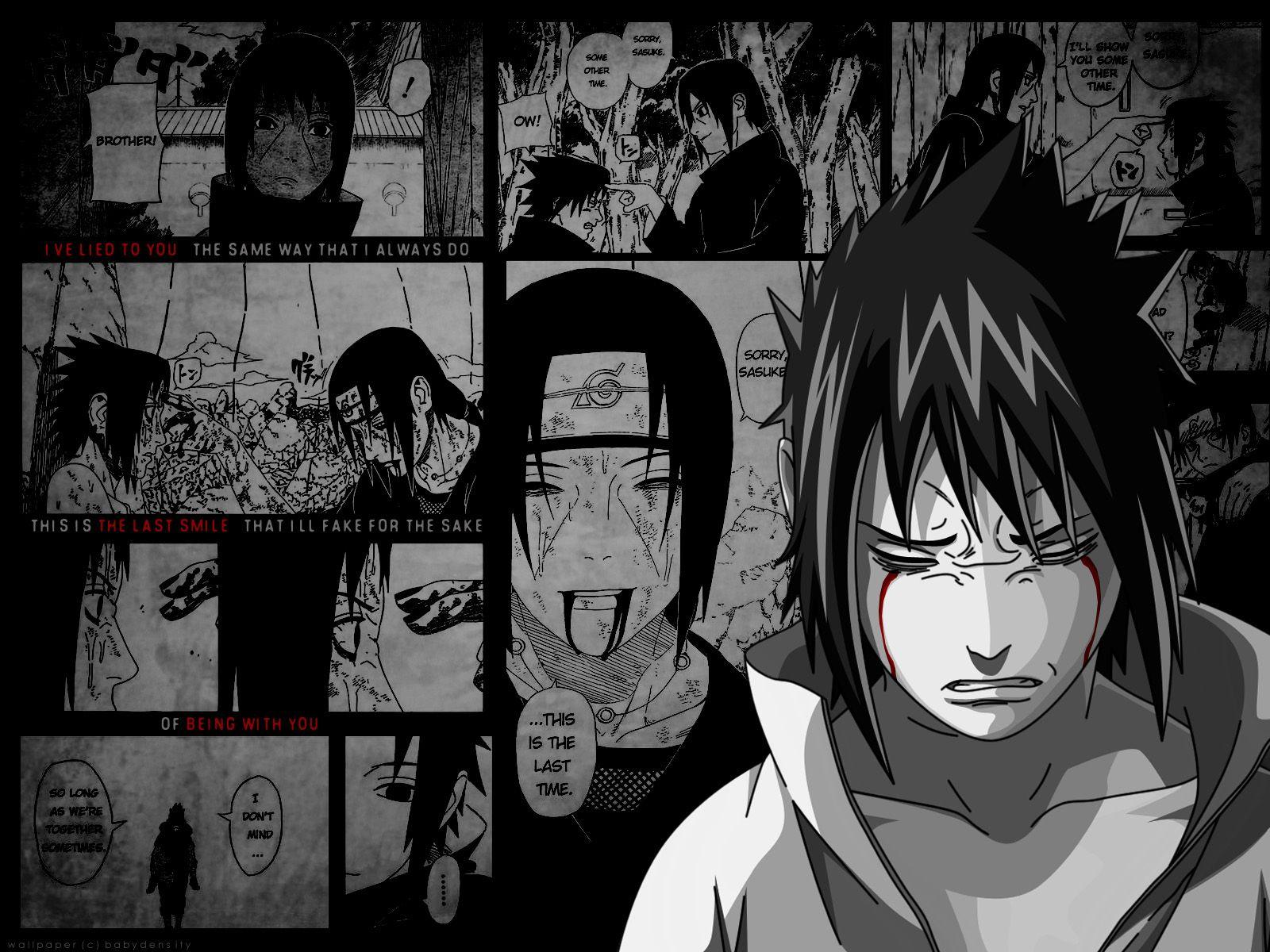 Sasuke Manga Wallpaper Free Sasuke Manga Background