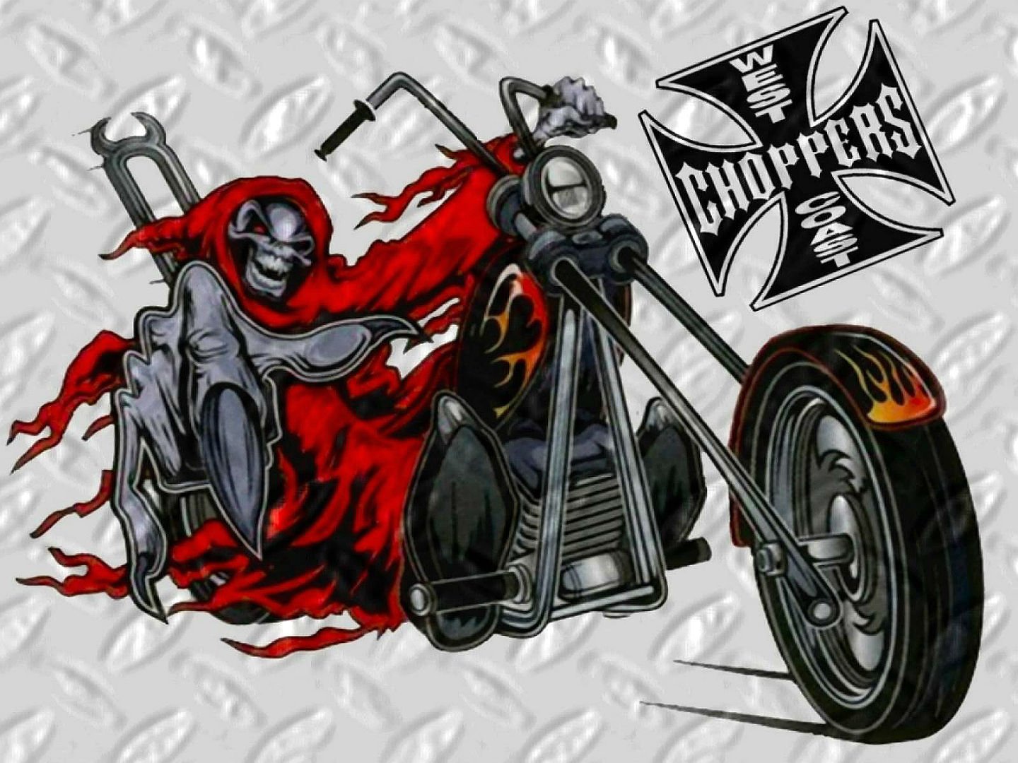 WEST COAST CHOPPERS custom bike motorbike motorcycle chopper 1wcc poster reaper death skull wallpaperx1080