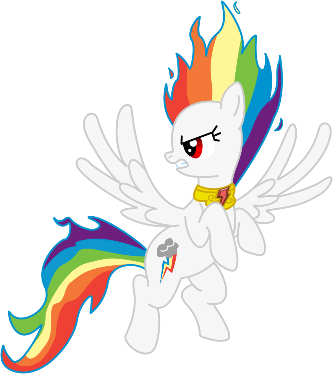 Rainbow Dash. My Little Pony Fan Labor