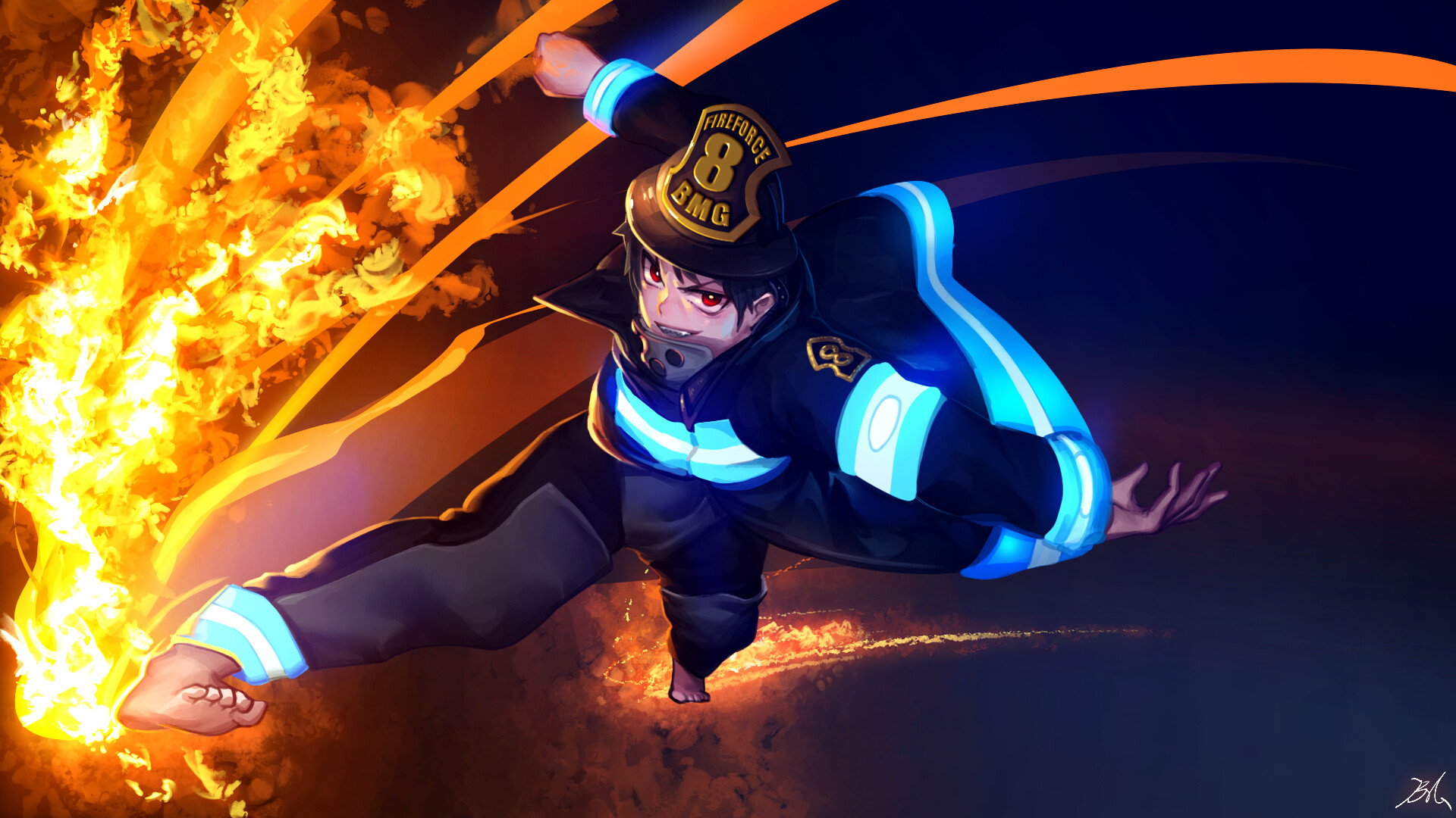 Anime Fire Force HD Wallpaper and Background