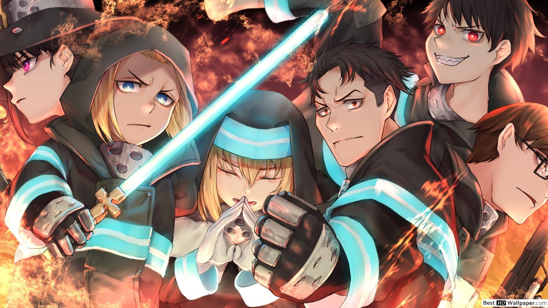 Fire Force Wallpaper Force Background, Image & Photo