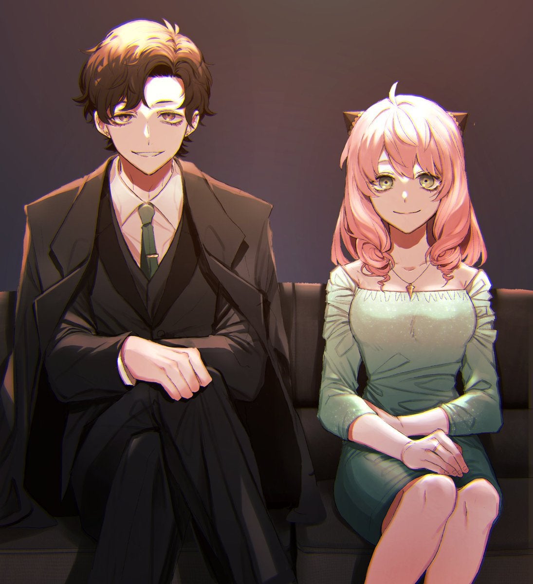 Anya X Damian Wallpapers Wallpaper Cave