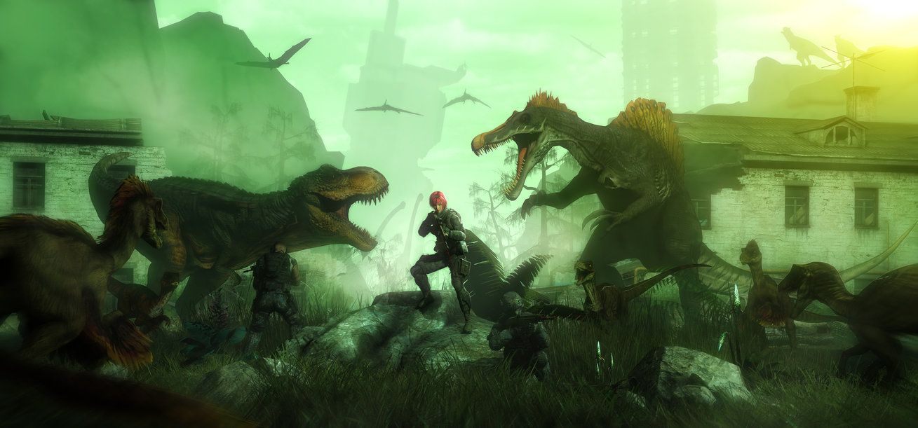 Dino Crisis. Dino crisis, Dinosaur games, Sci fi concept art