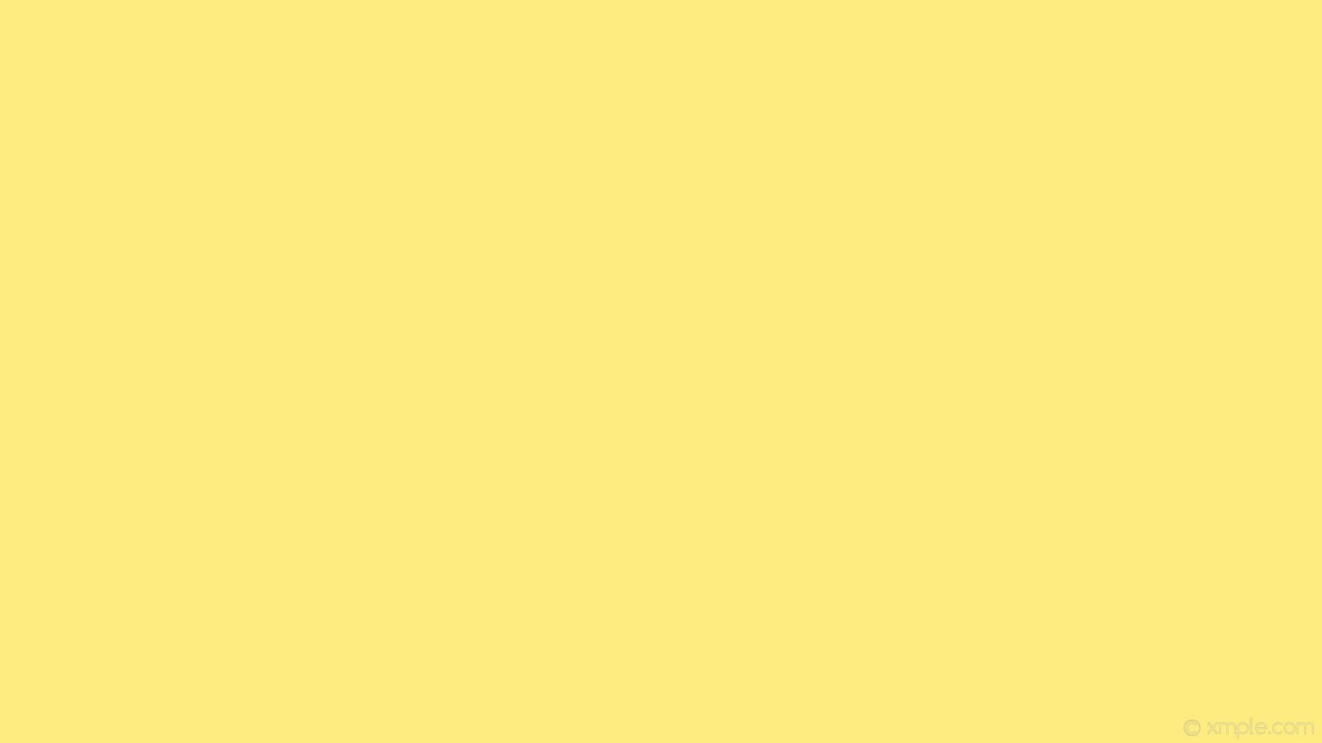 Aesthetic Computer Light Yellow Wallpaper