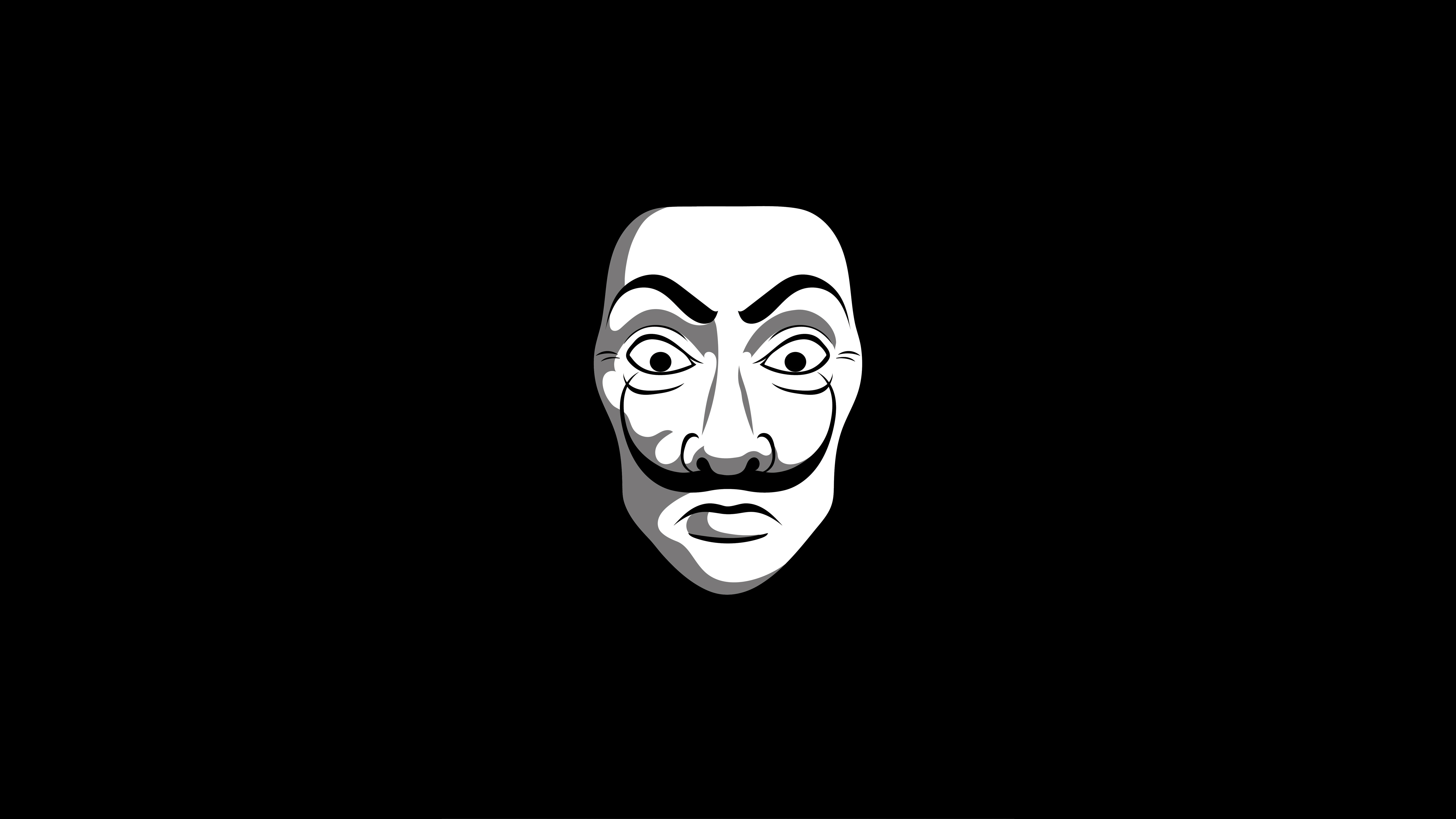 Anonymus Black Dark Minimal 4k, HD Computer, 4k Wallpaper, Image, Background, Photo and Picture