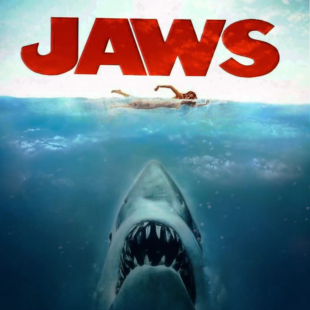 Animated Video GIF JAWS Movie Poster
