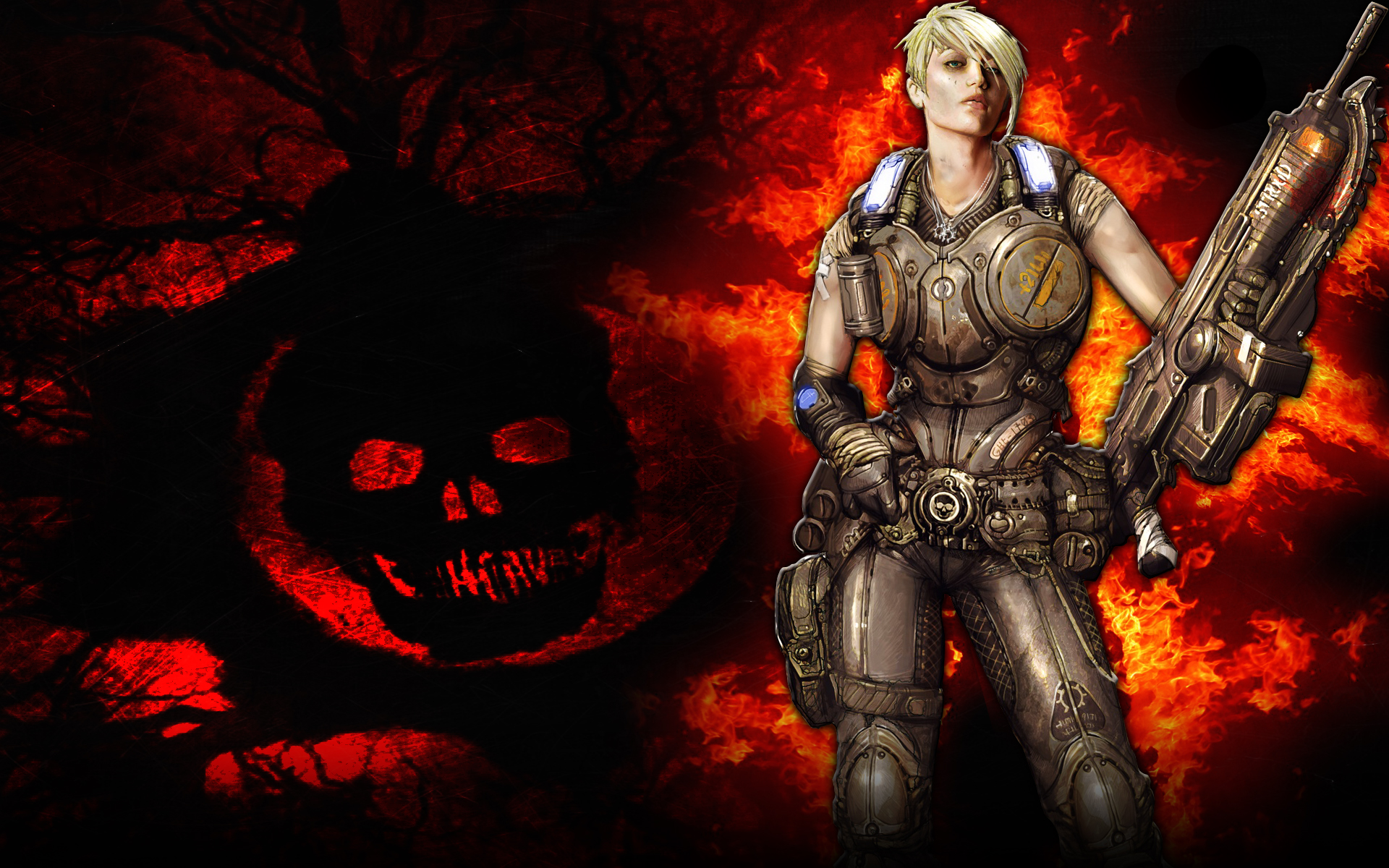 Gears Of War 3 Anya Stroud Wallpaper HD