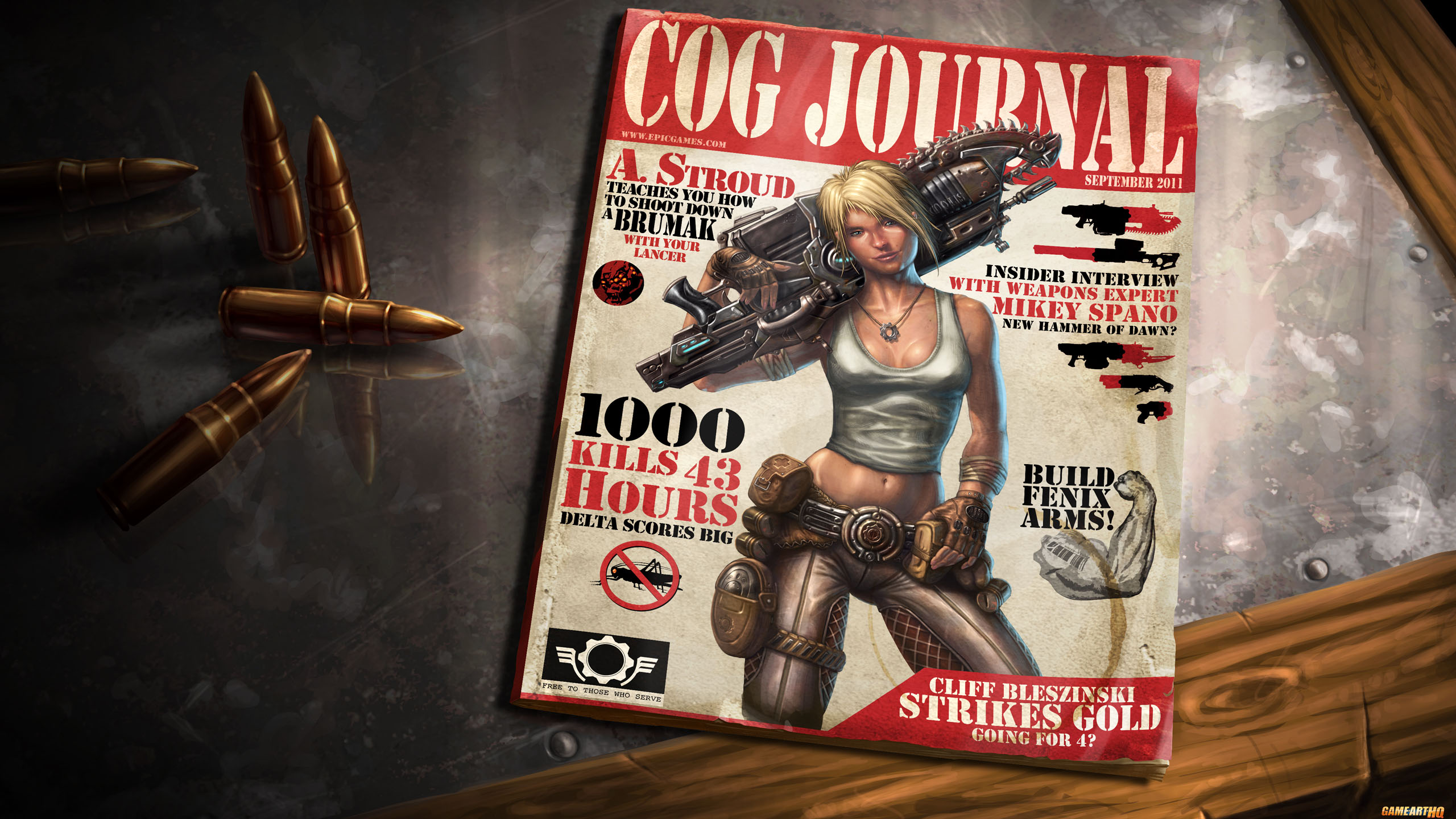 Anya Stroud From The Gears Of War Series. Game Art HQ