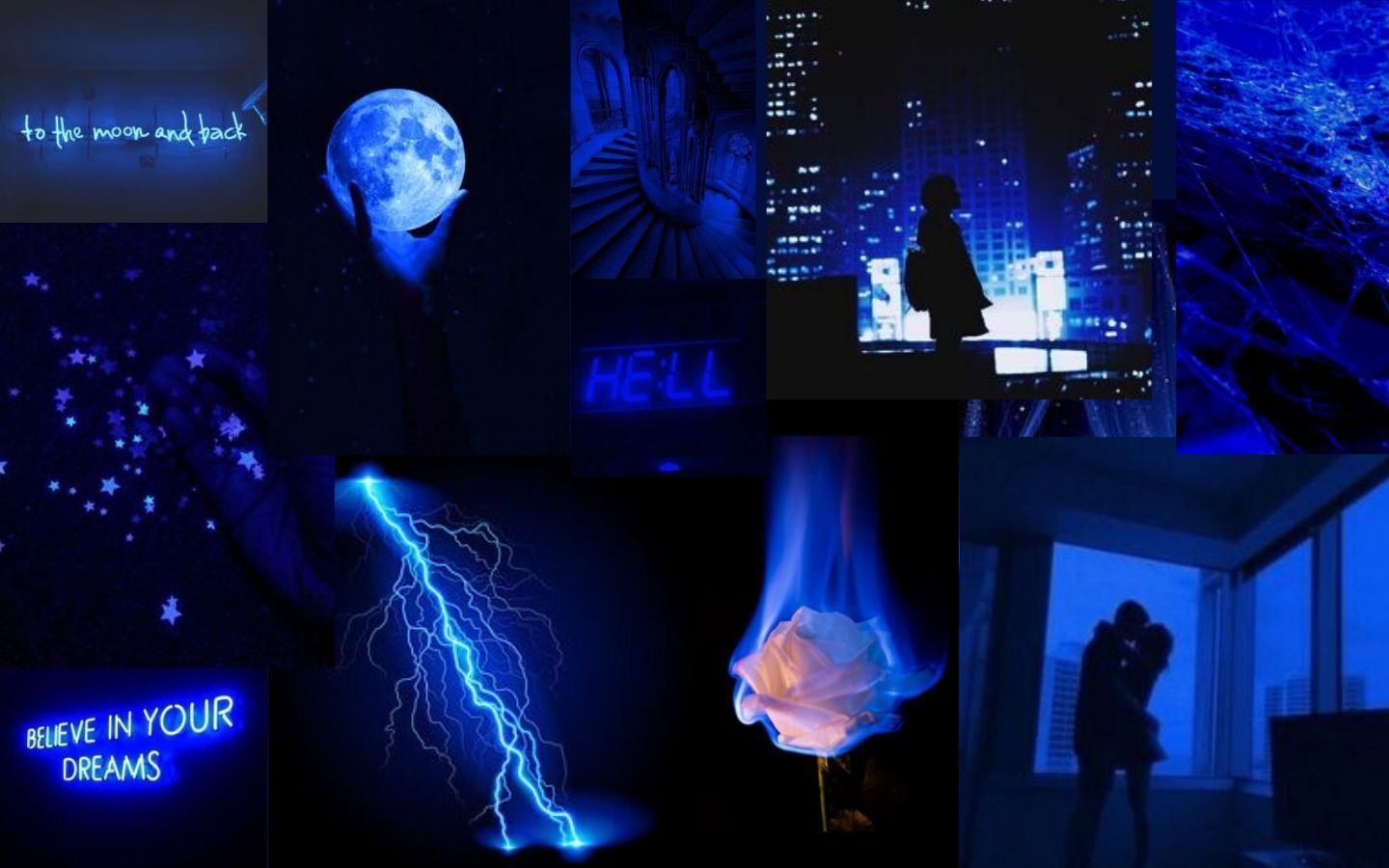 Blue Aesthetic Wallpaper Desktop