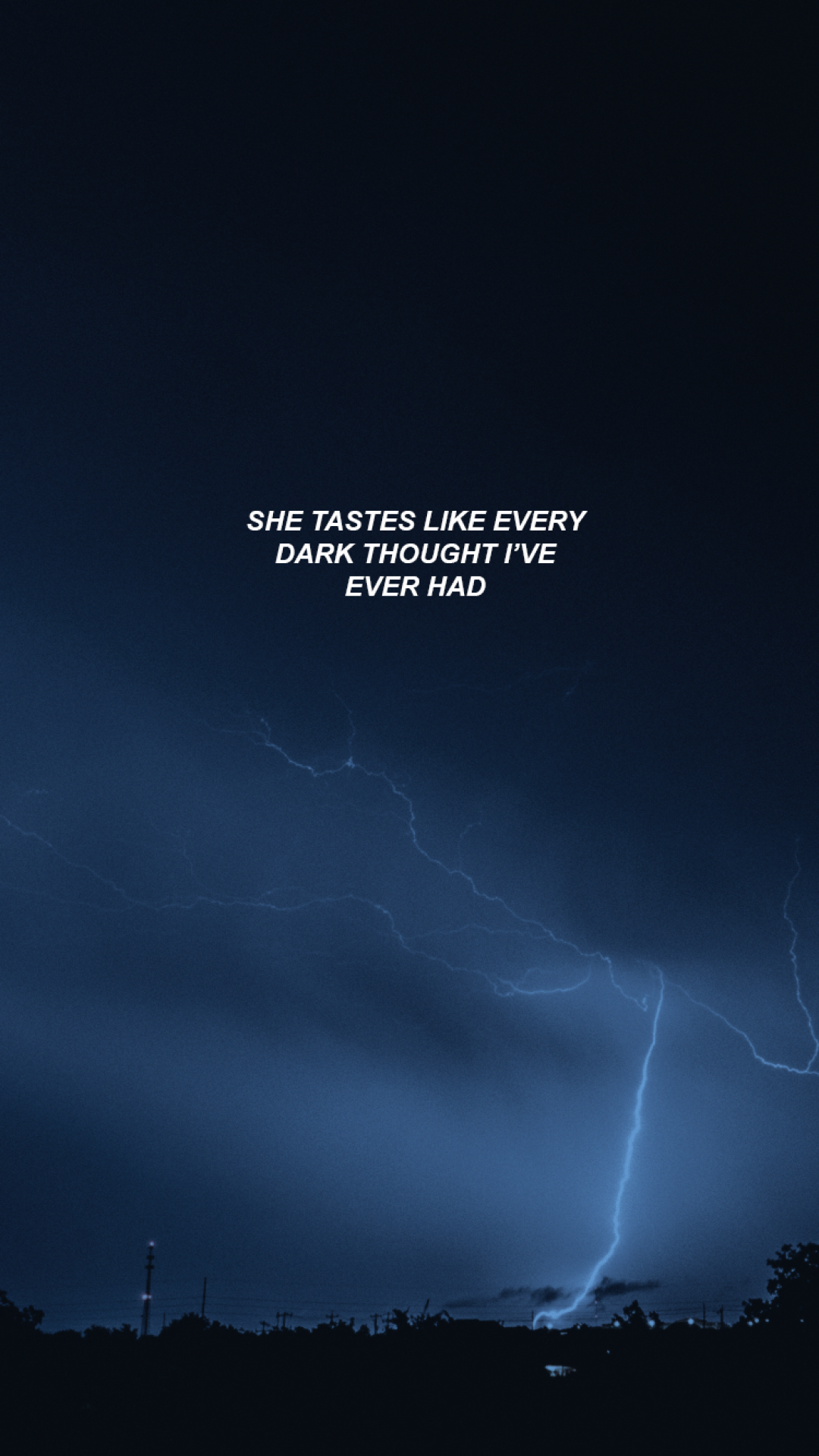 dark blue lockscreen, iPhone, Desktop HD Background / Wallpaper (1080p, 4k) (png / jpg)