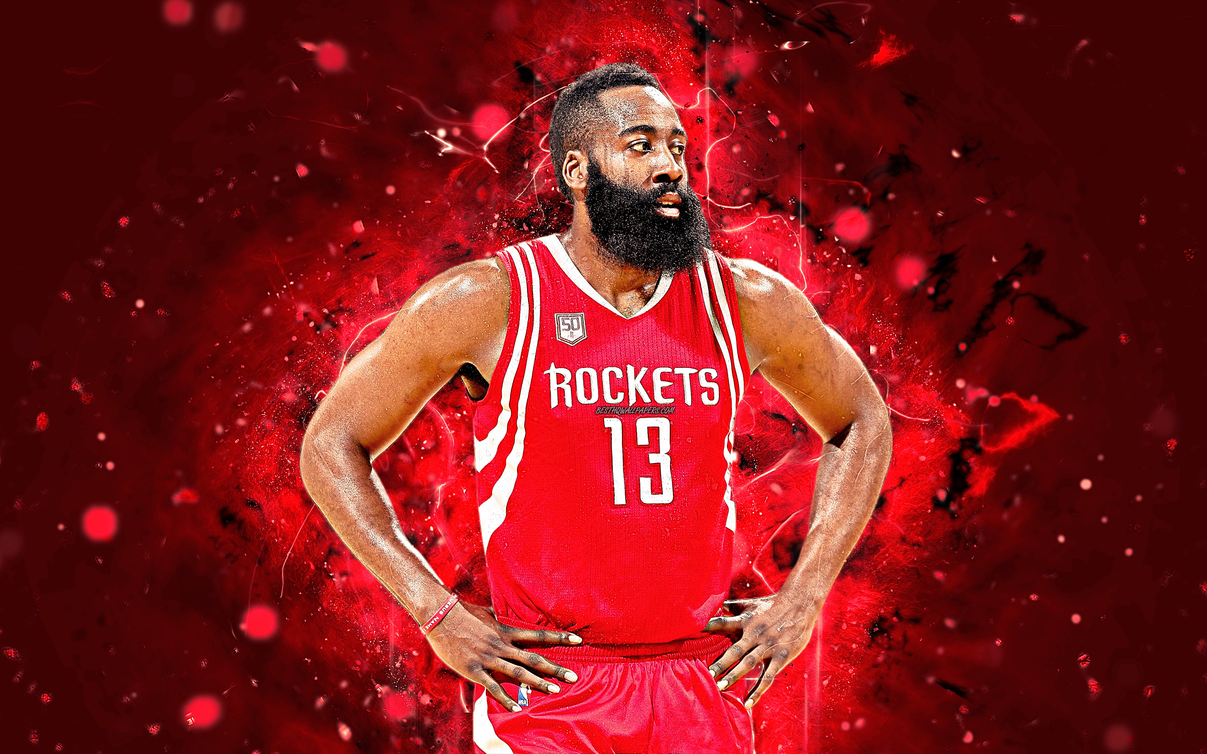 4K Houston Rockets Wallpaper and Background Image