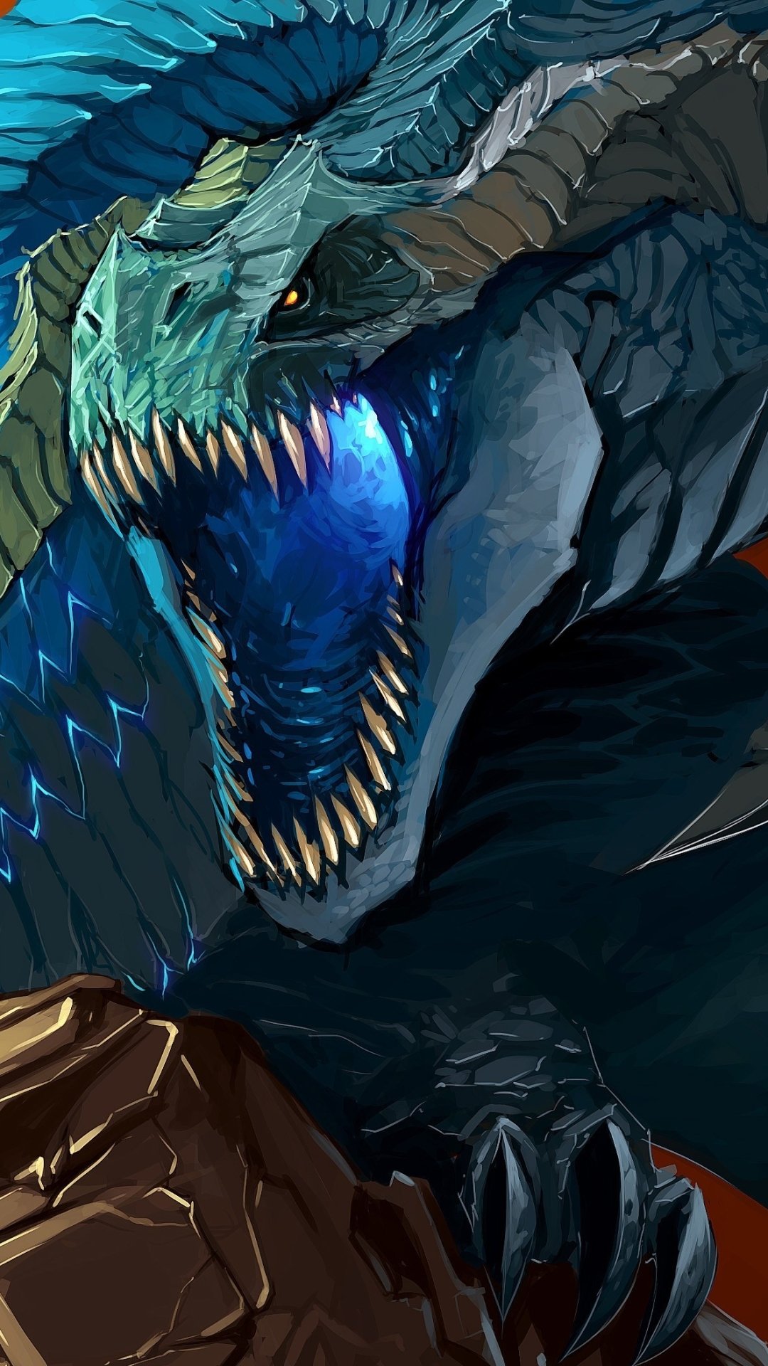 Fantasy Dragon Phone Wallpaper