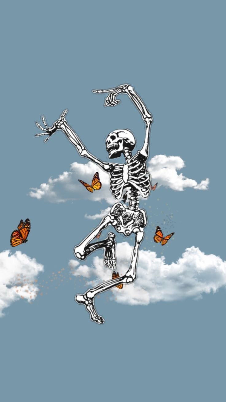 Butterflies and skeleton=perfection