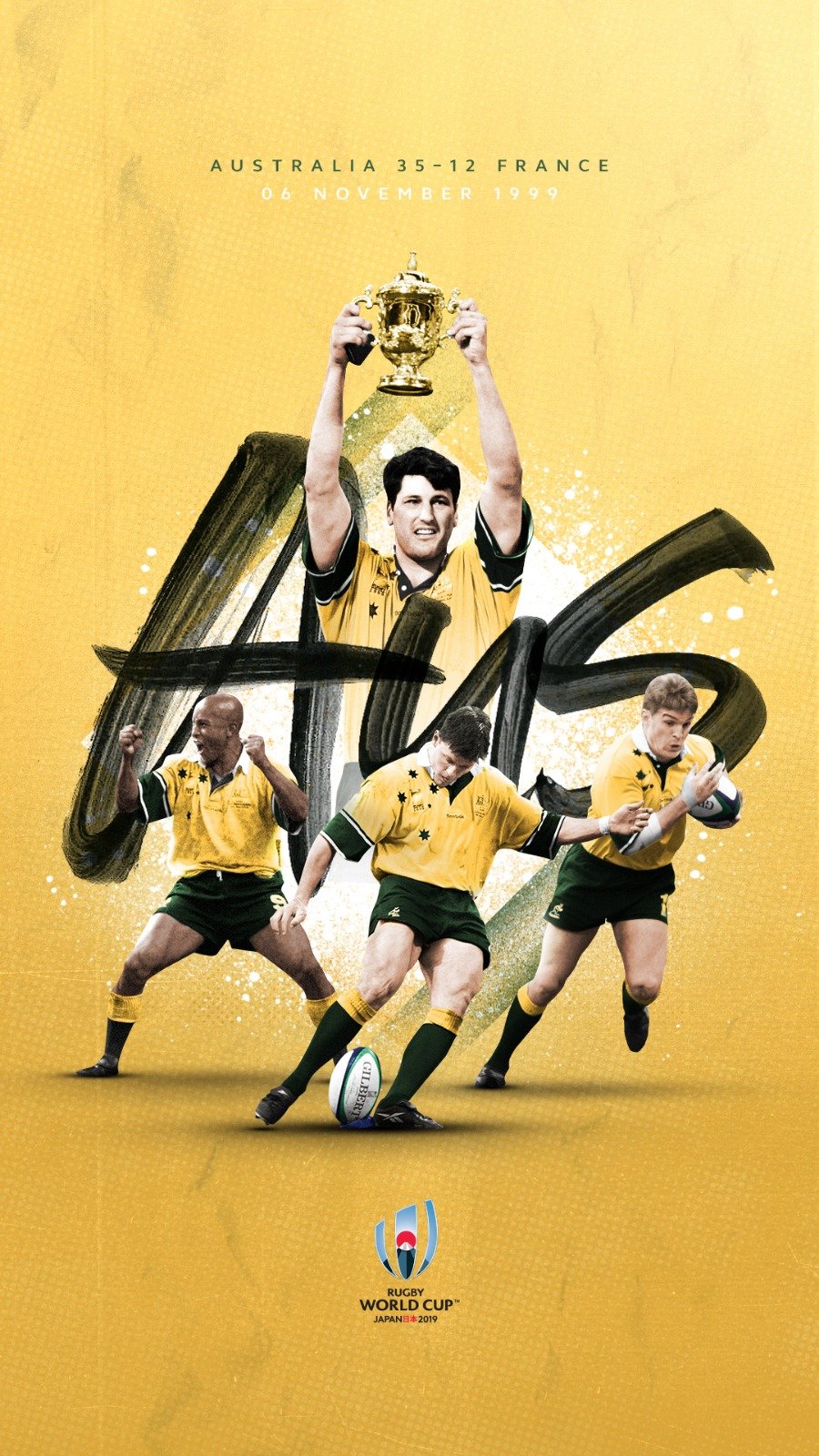Rugby World Cup've got some team wallpaper for and fans. #AUSvWAL #RWC2019