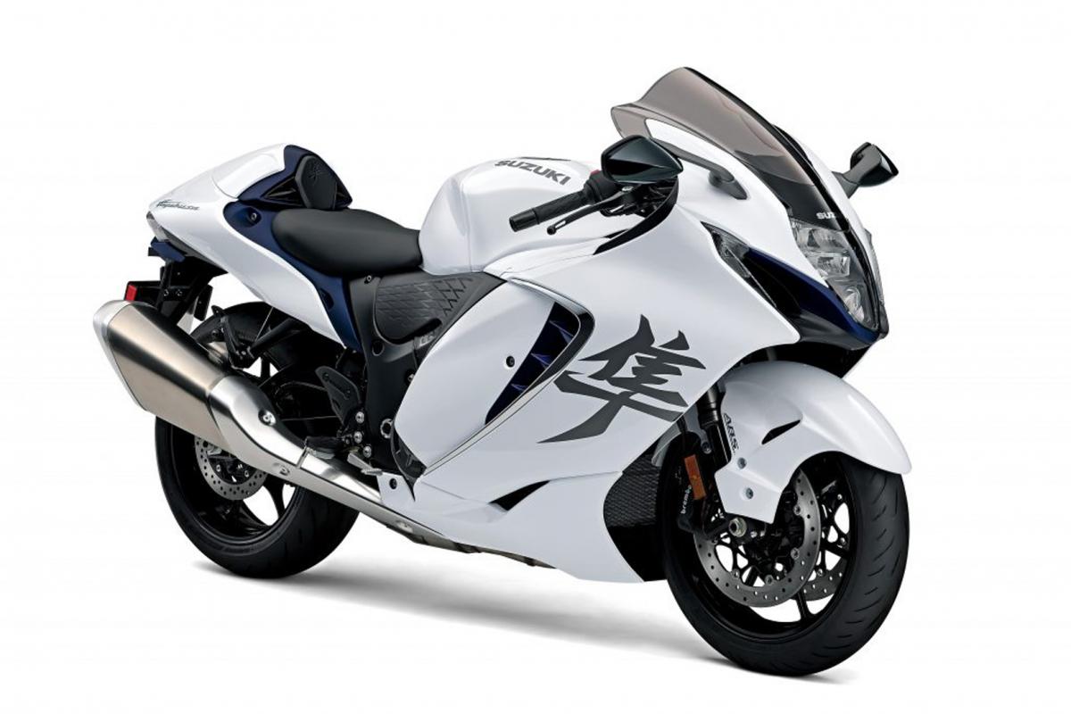 Introducing the Suzuki Hayabusa in white for 2022!