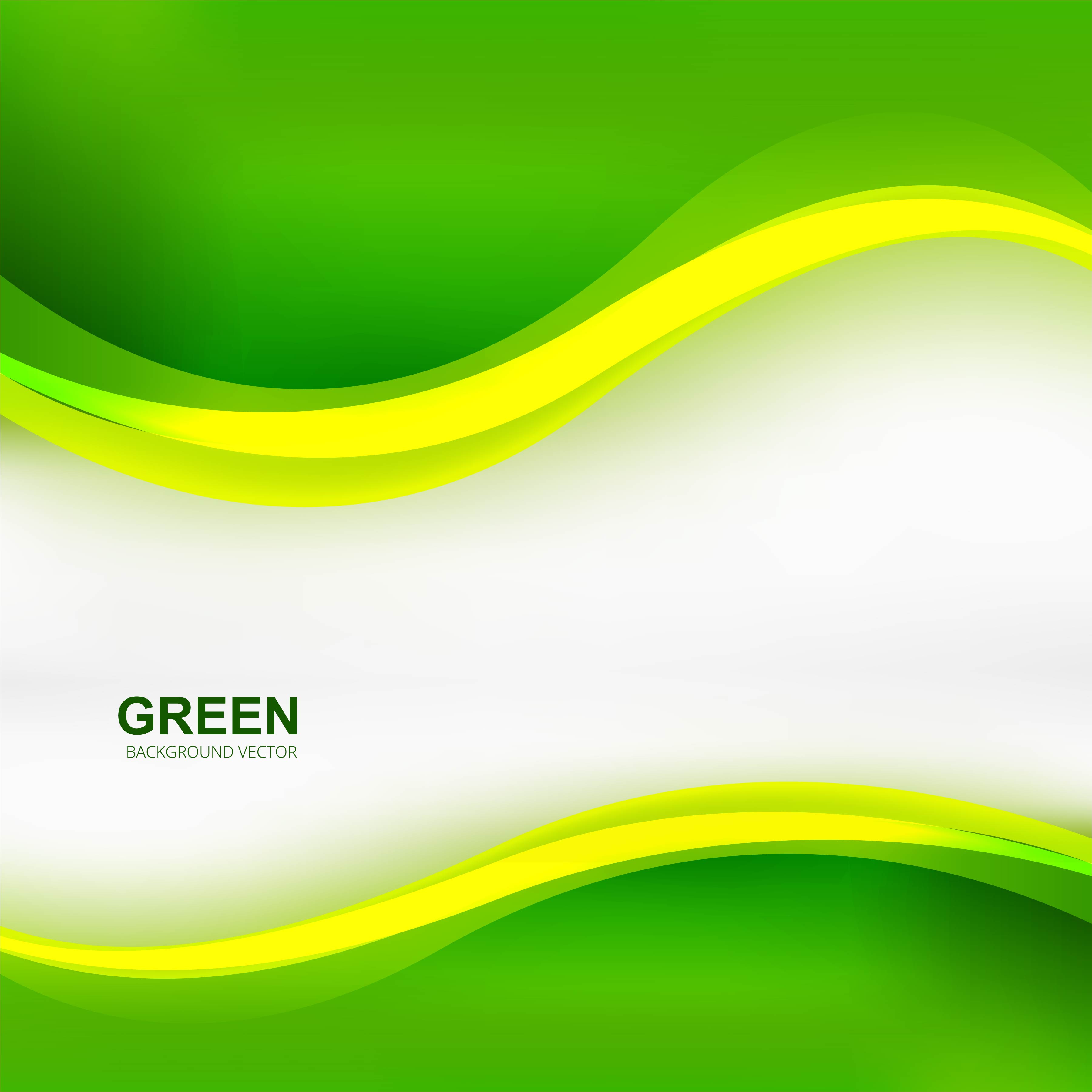Green Wave Background Vector Art, Icon, and Graphics for Free Download