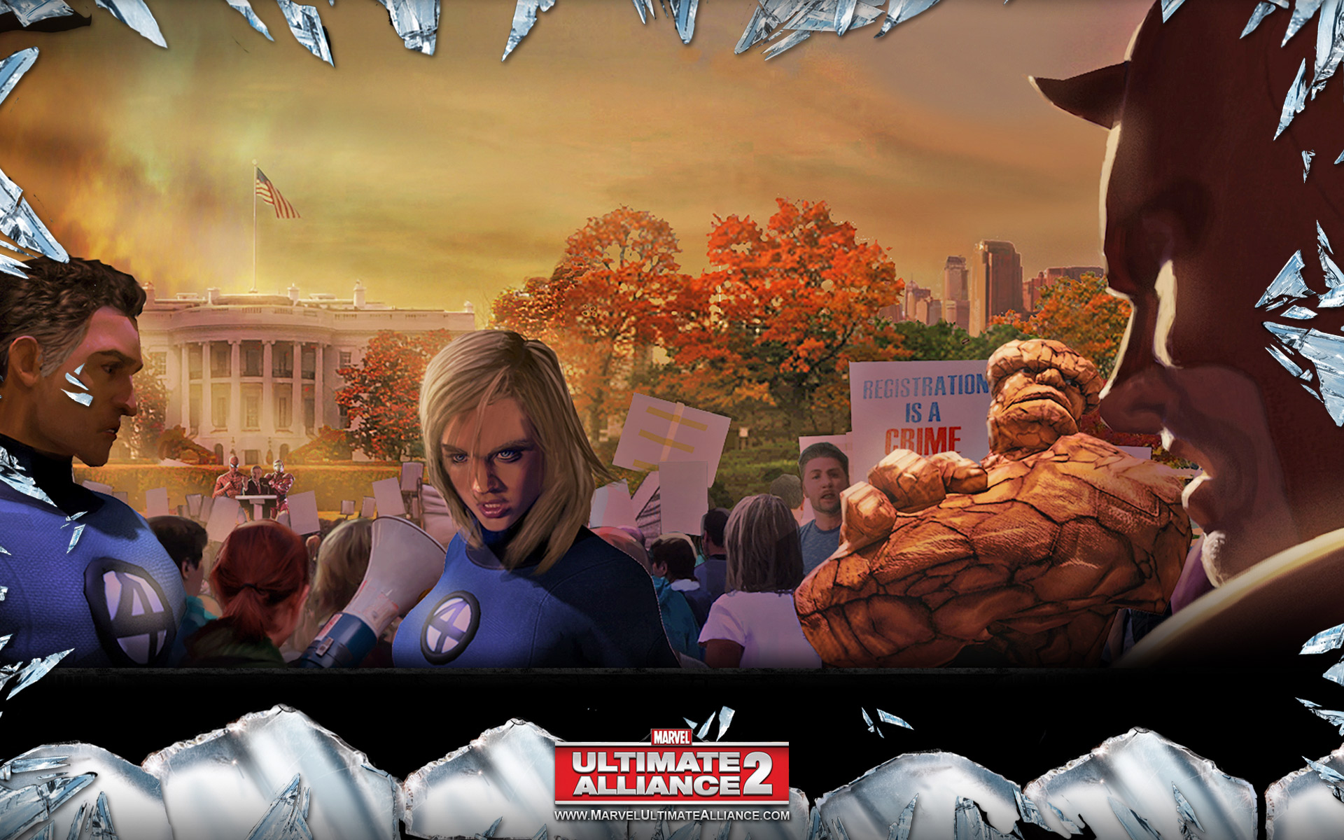 Wallpaper from Marvel: Ultimate Alliance 2