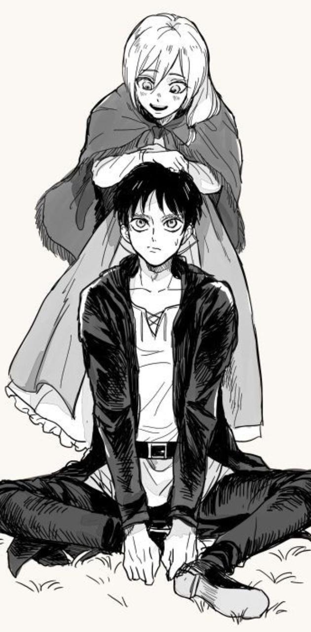 Eren x historia wallpaper