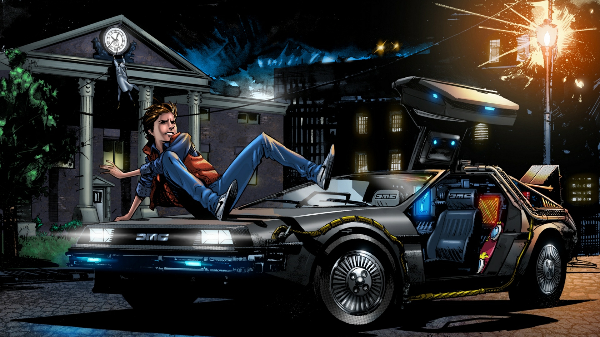 Marty McFly Wallpaper Free Marty McFly Background