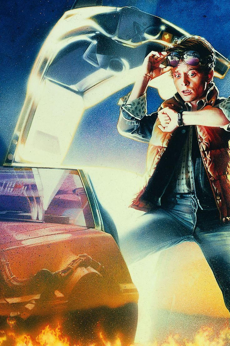 Download Marty McFly Back To The Future Poster Wallpaper