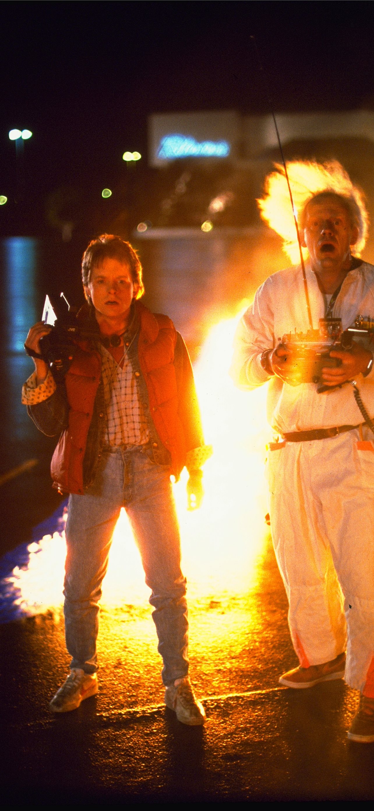 Best Back to the future iPhone HD Wallpaper