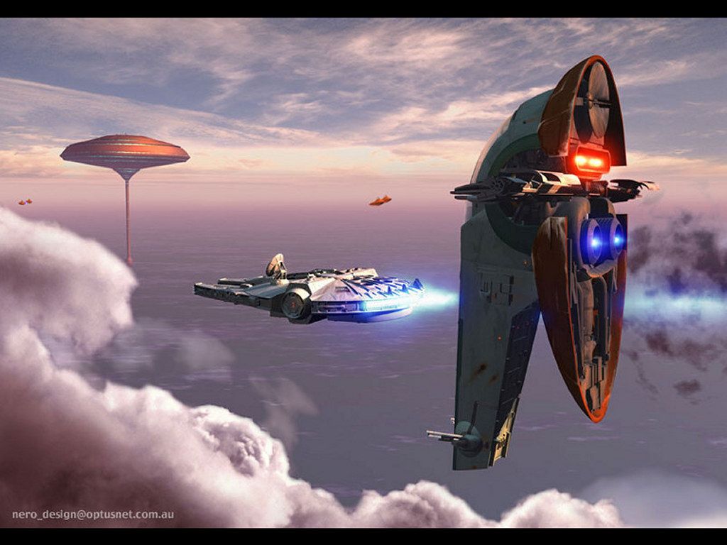 Star Wars Wallpaper, Slave 1