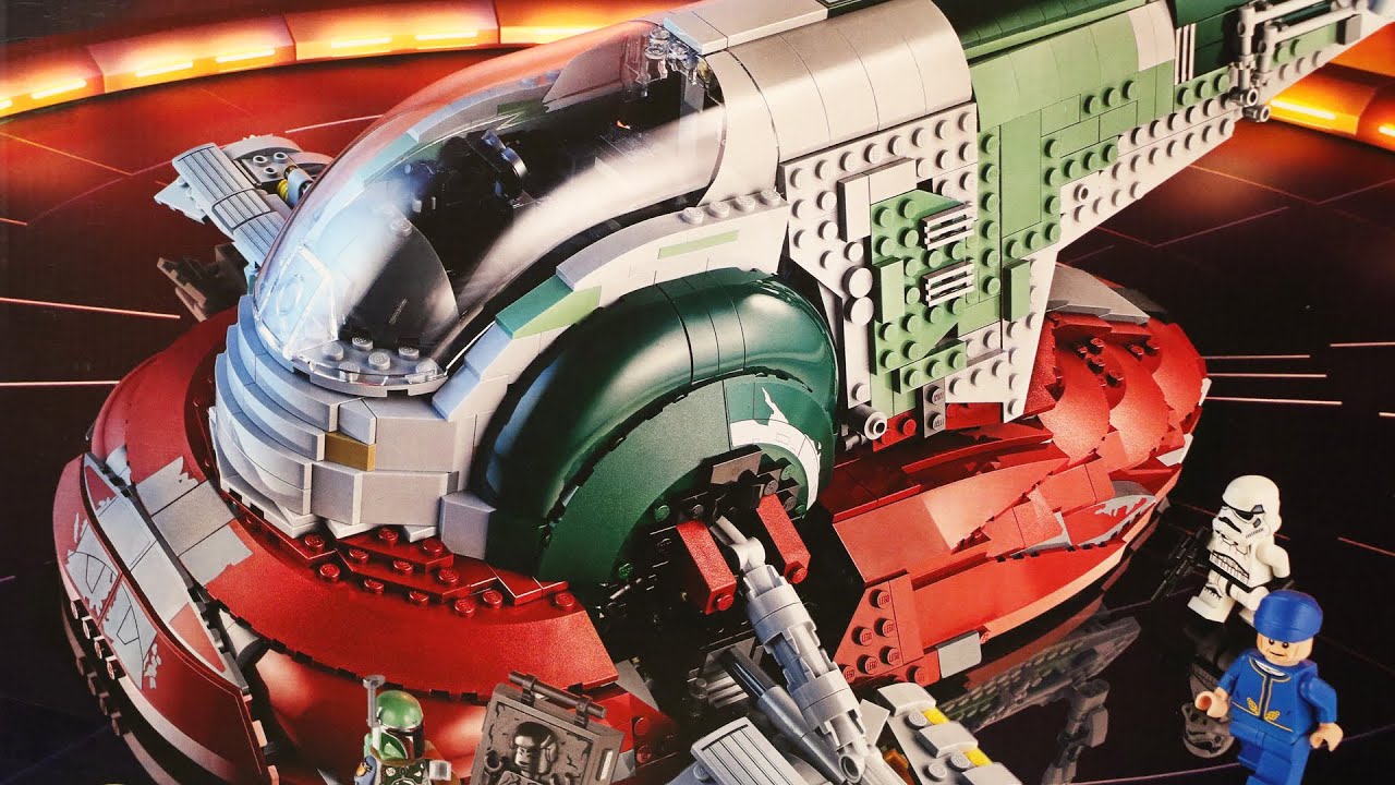 LEGO Star Wars 2015 UCS Slave 1 (Timelapse & Review)