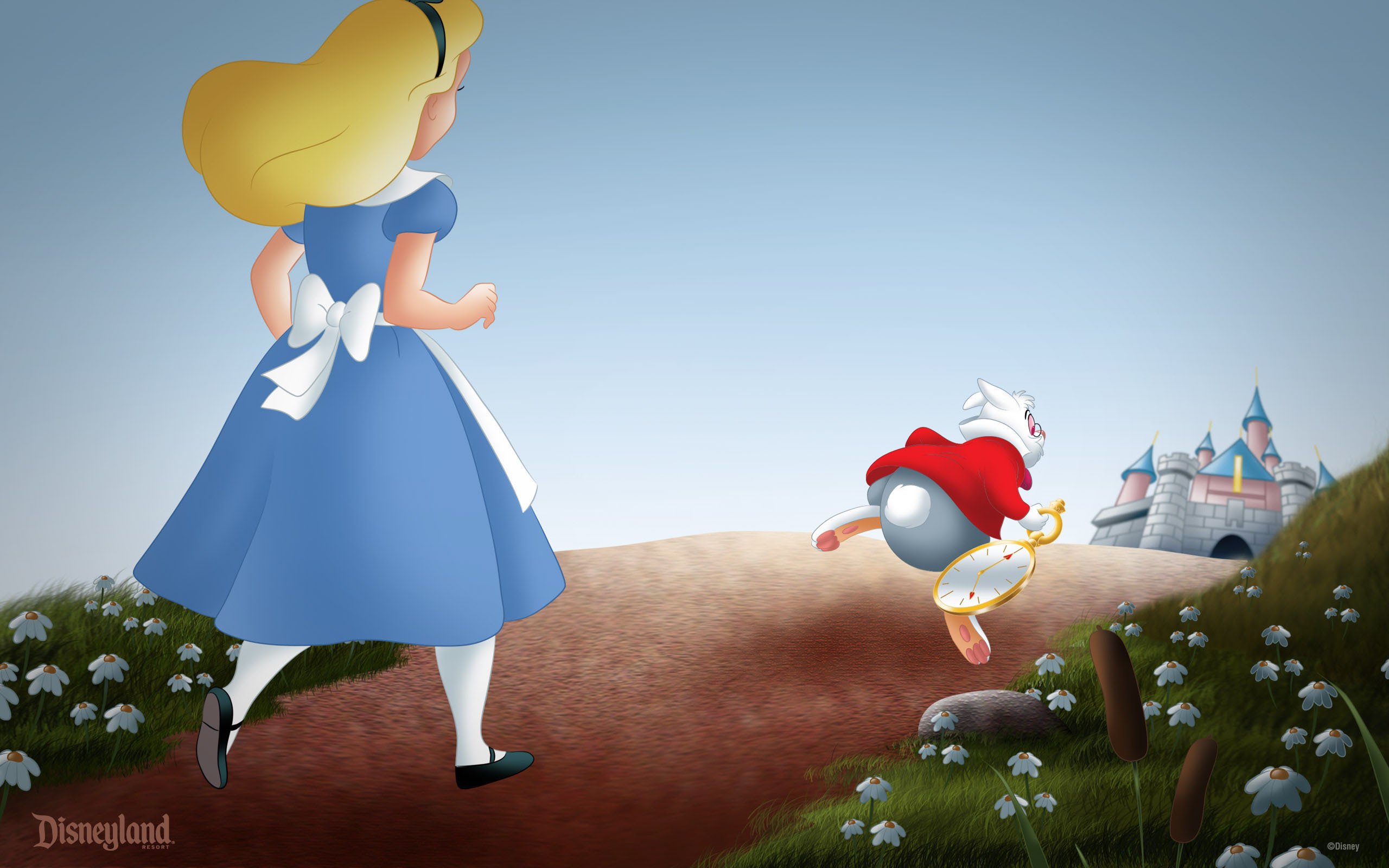 Alice in Wonderland Disney Wallpaper