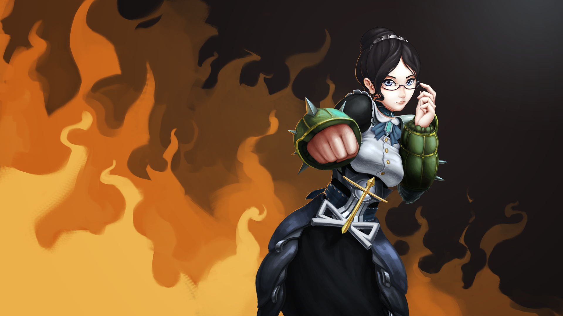 A Battle Ready Yuri Alpha (OC)