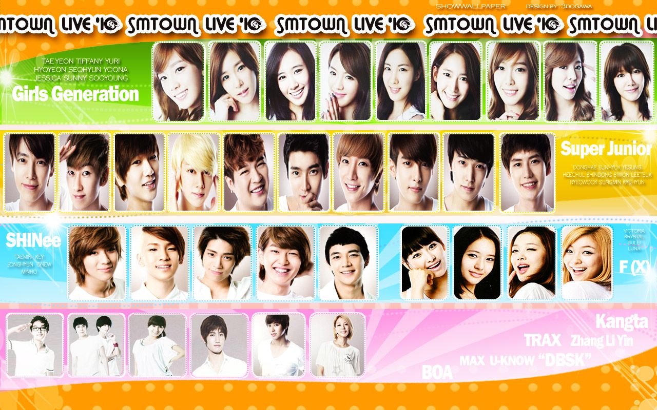 SM Town Wallpaper