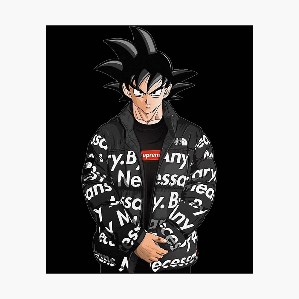 Drip Goku High Quality Essential TShirt915 Poster