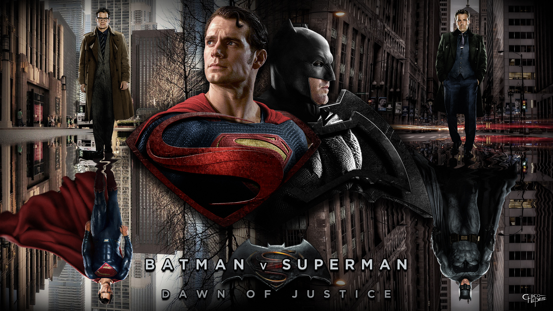 Batman And Superman HD Wallpaper