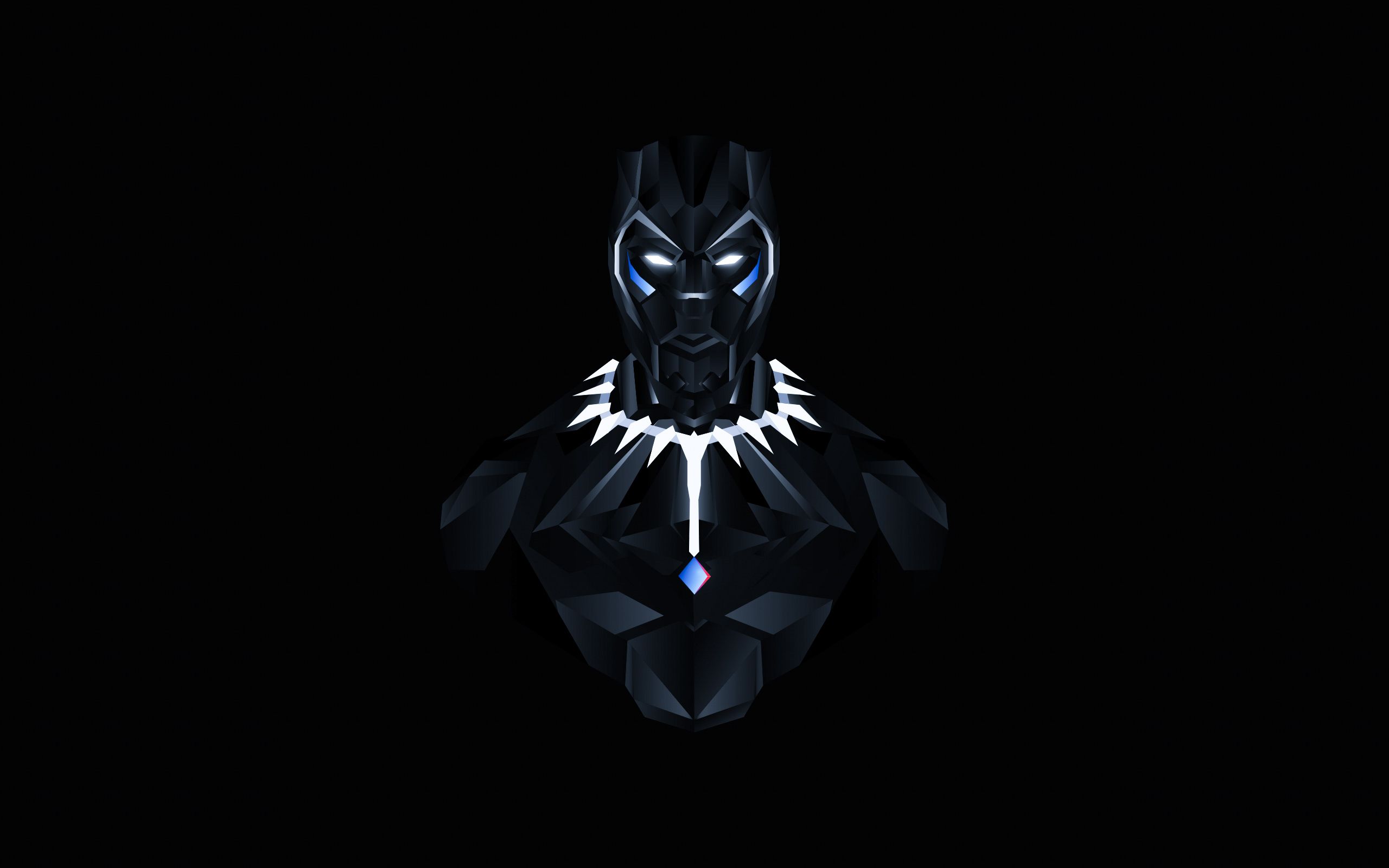 Black Panther Minimalist Wallpaper Free Black Panther Minimalist Background