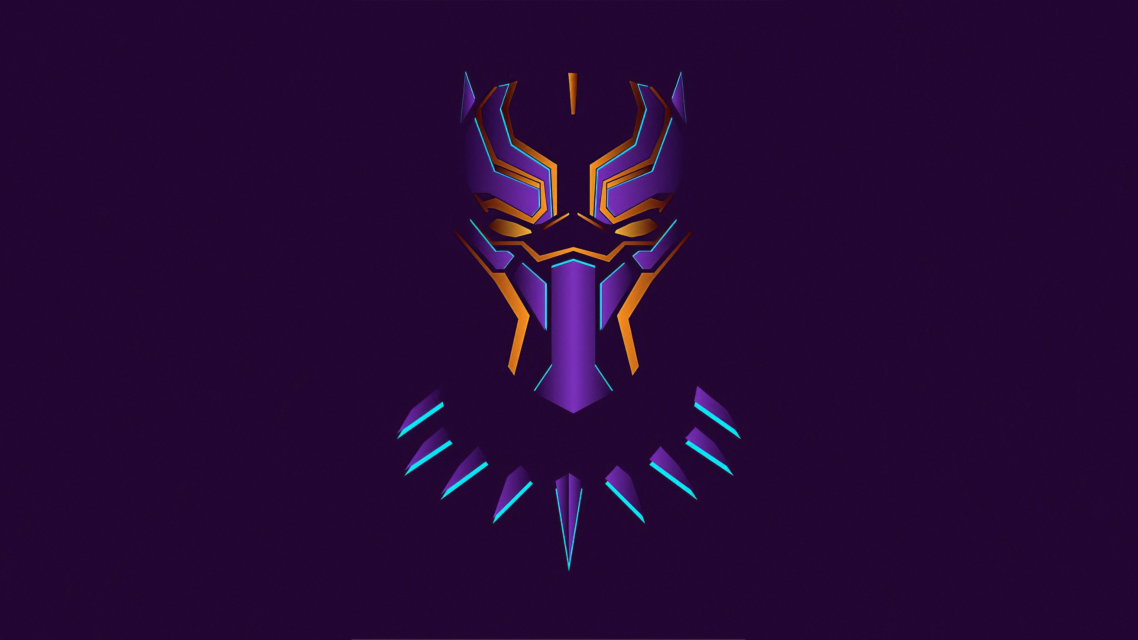 Black Panther Minimalist Wallpaper Free Black Panther Minimalist Background