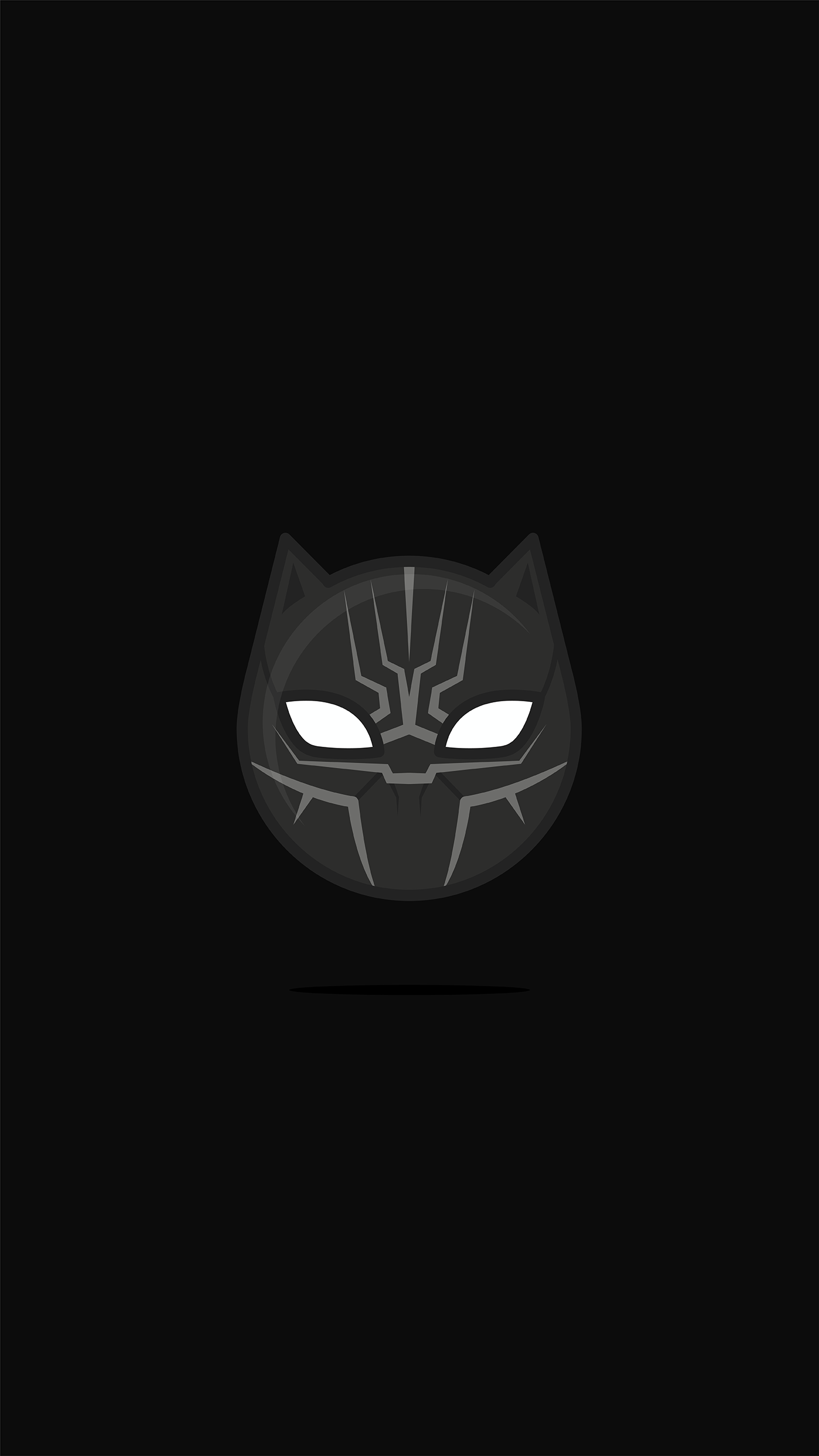 Black Panther Black Minimal IPhone Wallpaper Wallpaper, iPhone Wallpaper