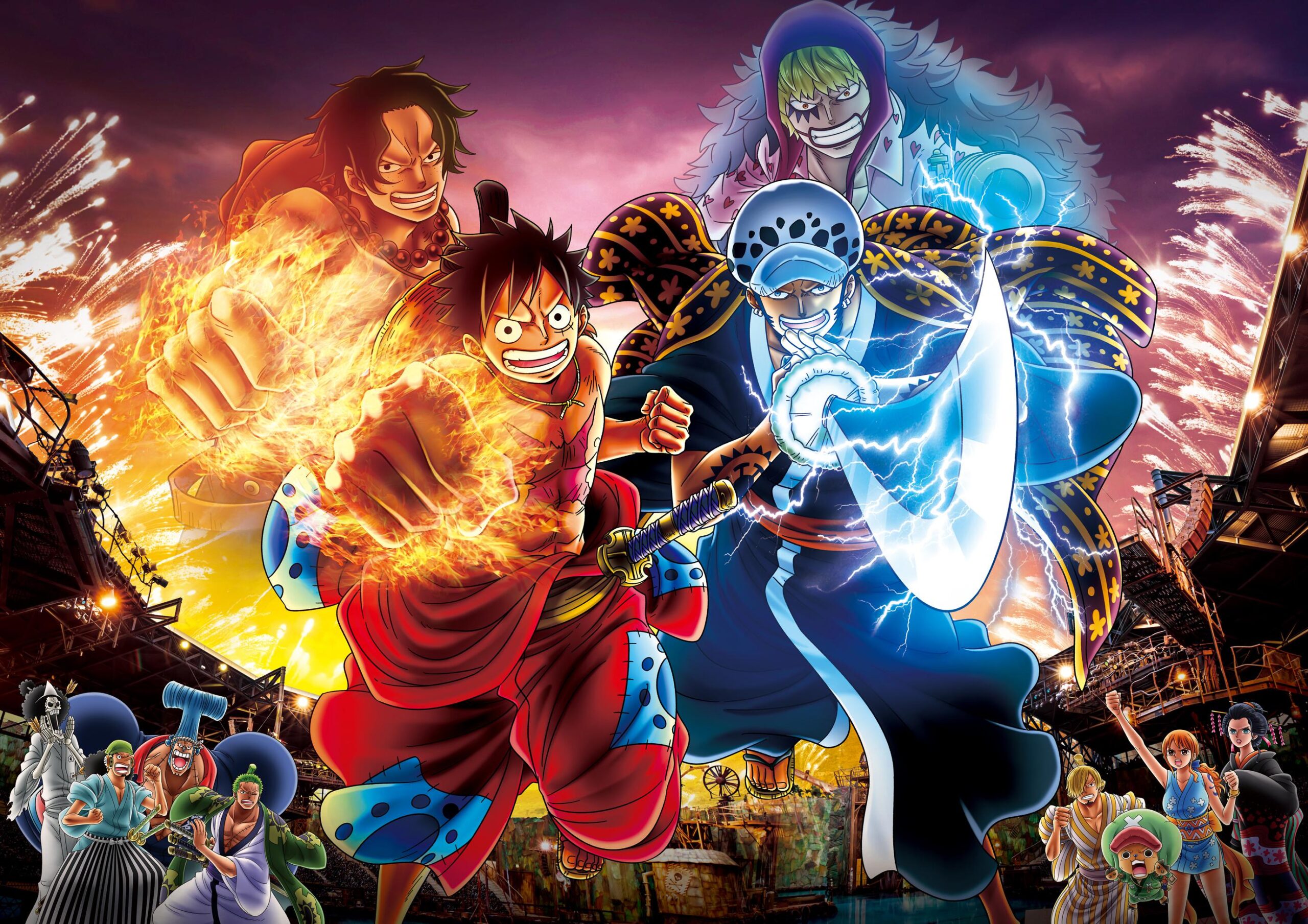 One Piece Wano Aesthetic PS4 Wallpapers Wallpaper Cave