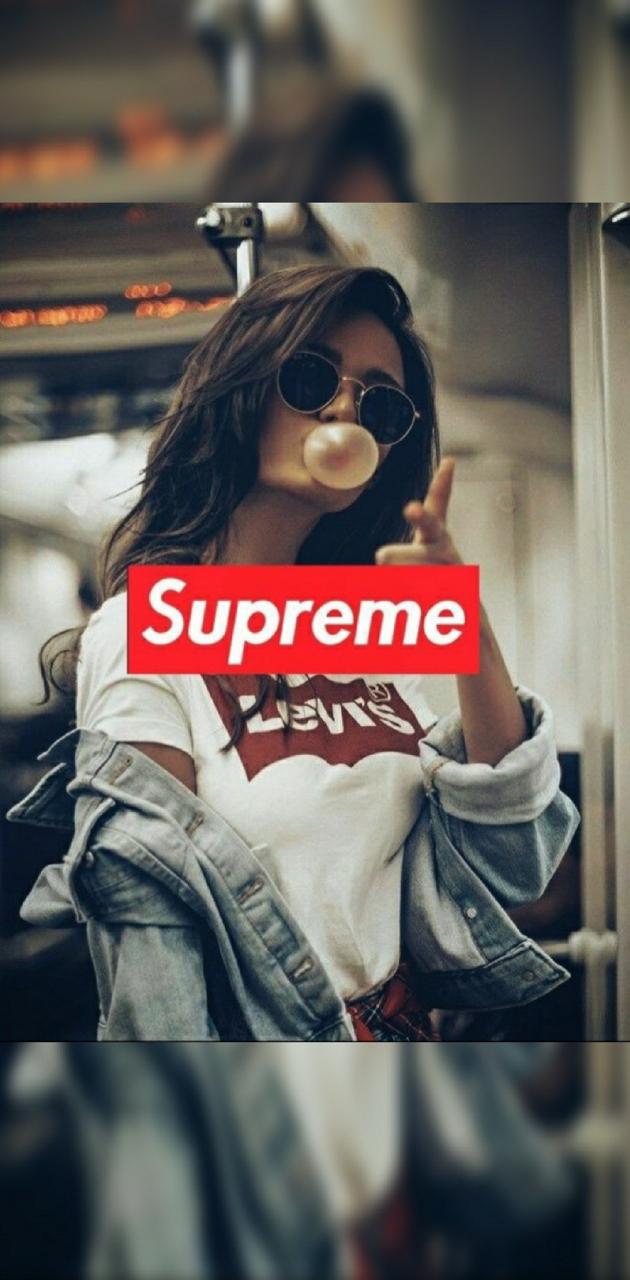 Supreme Girl wallpaper