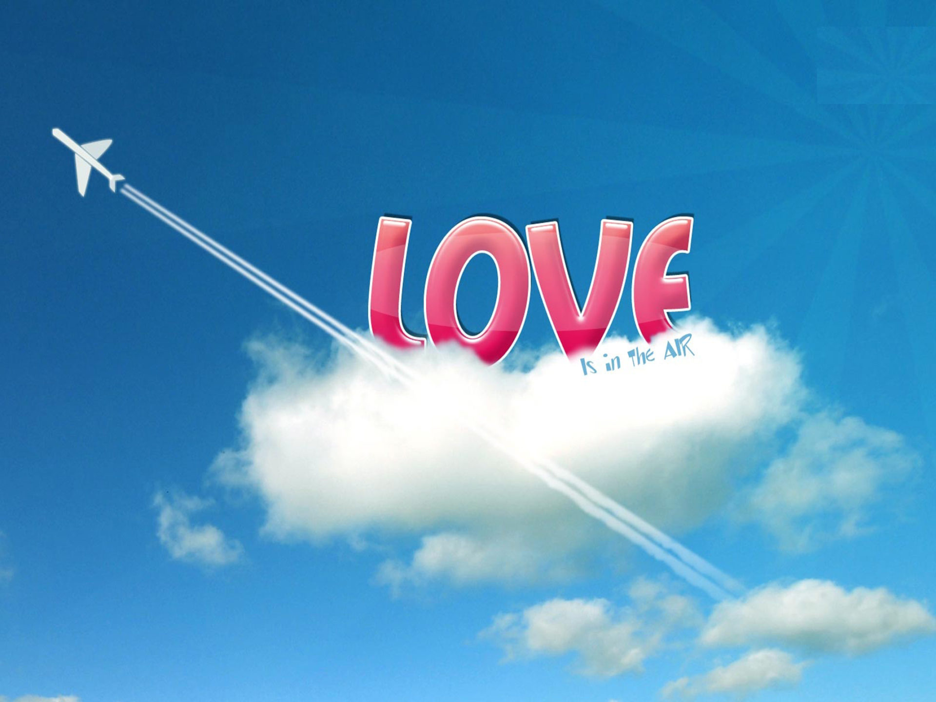 Love In A Air HD Wallpaper, Wallpaper13.com